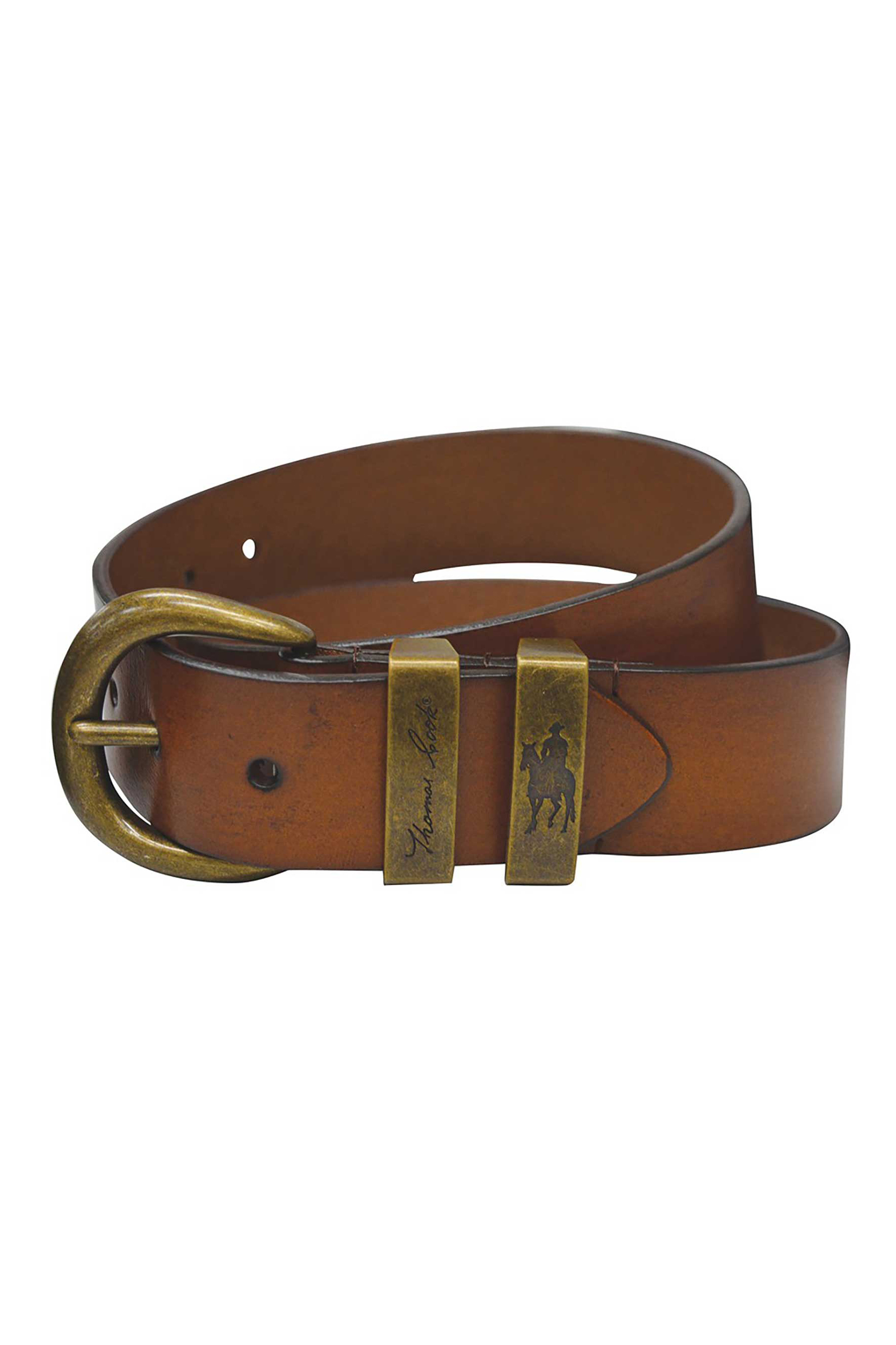 Brass Twin Keeper Belt