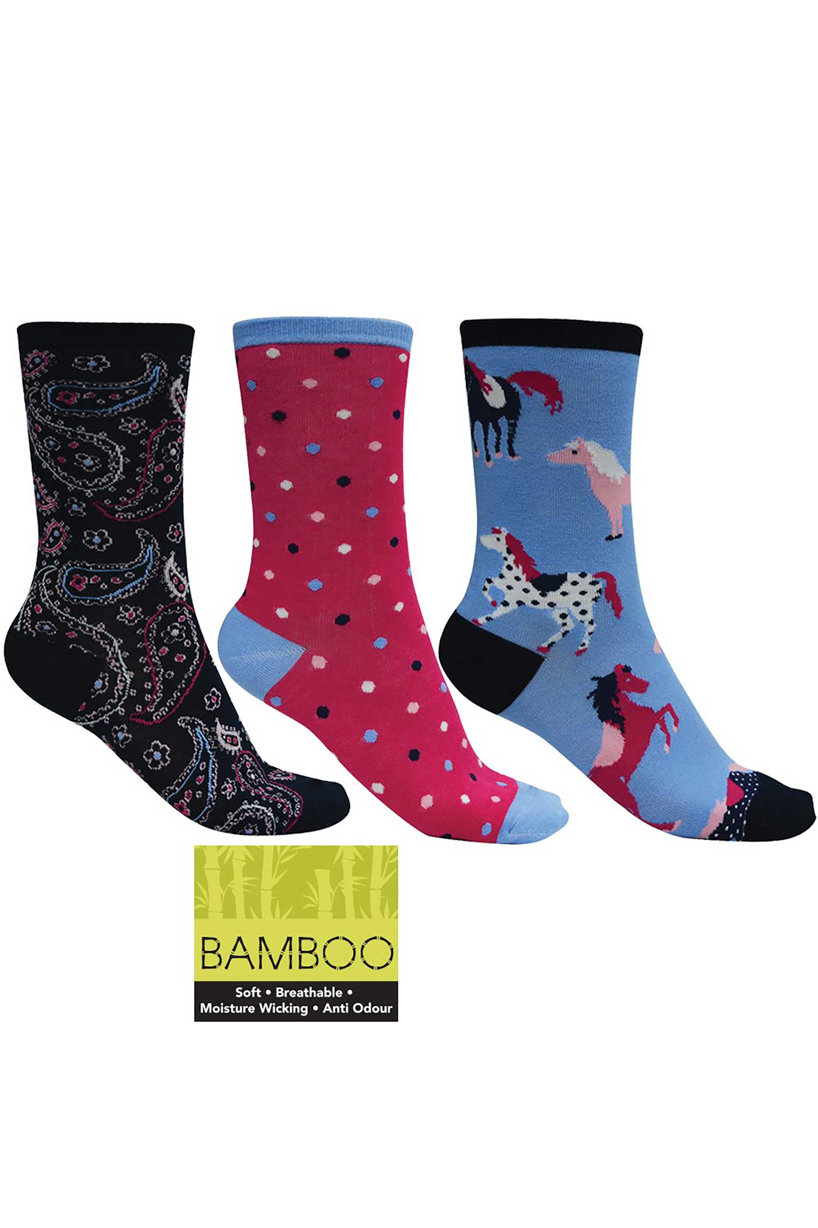 Bamboo Socks 3 Pack