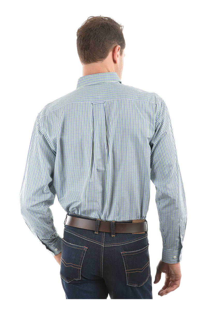 Men's Wentworth Check 2 Pocket Long Sleeve Shirt