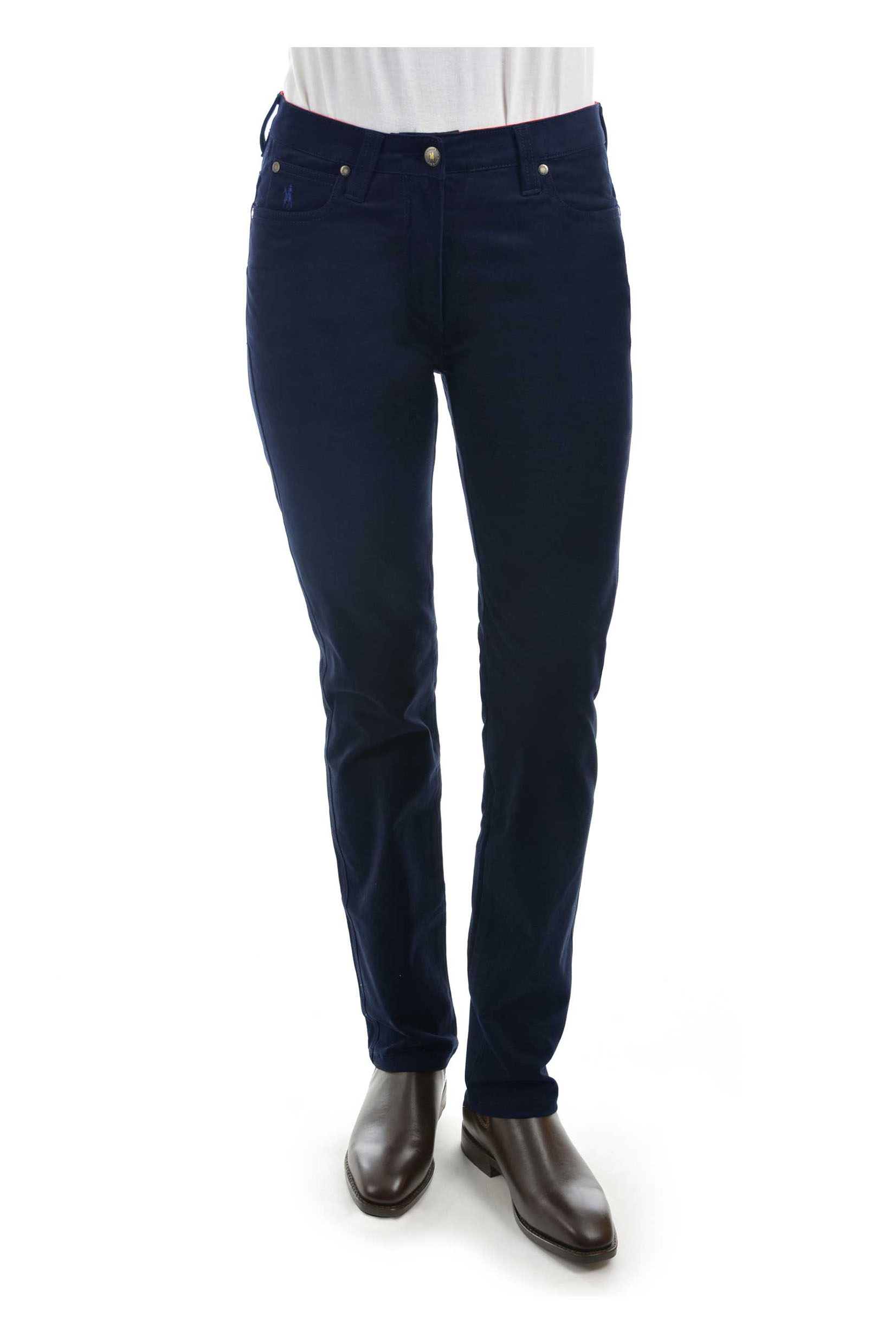 Women's Stretch Moleskin Wonder Jean® Mid Reg Slim 32” Leg