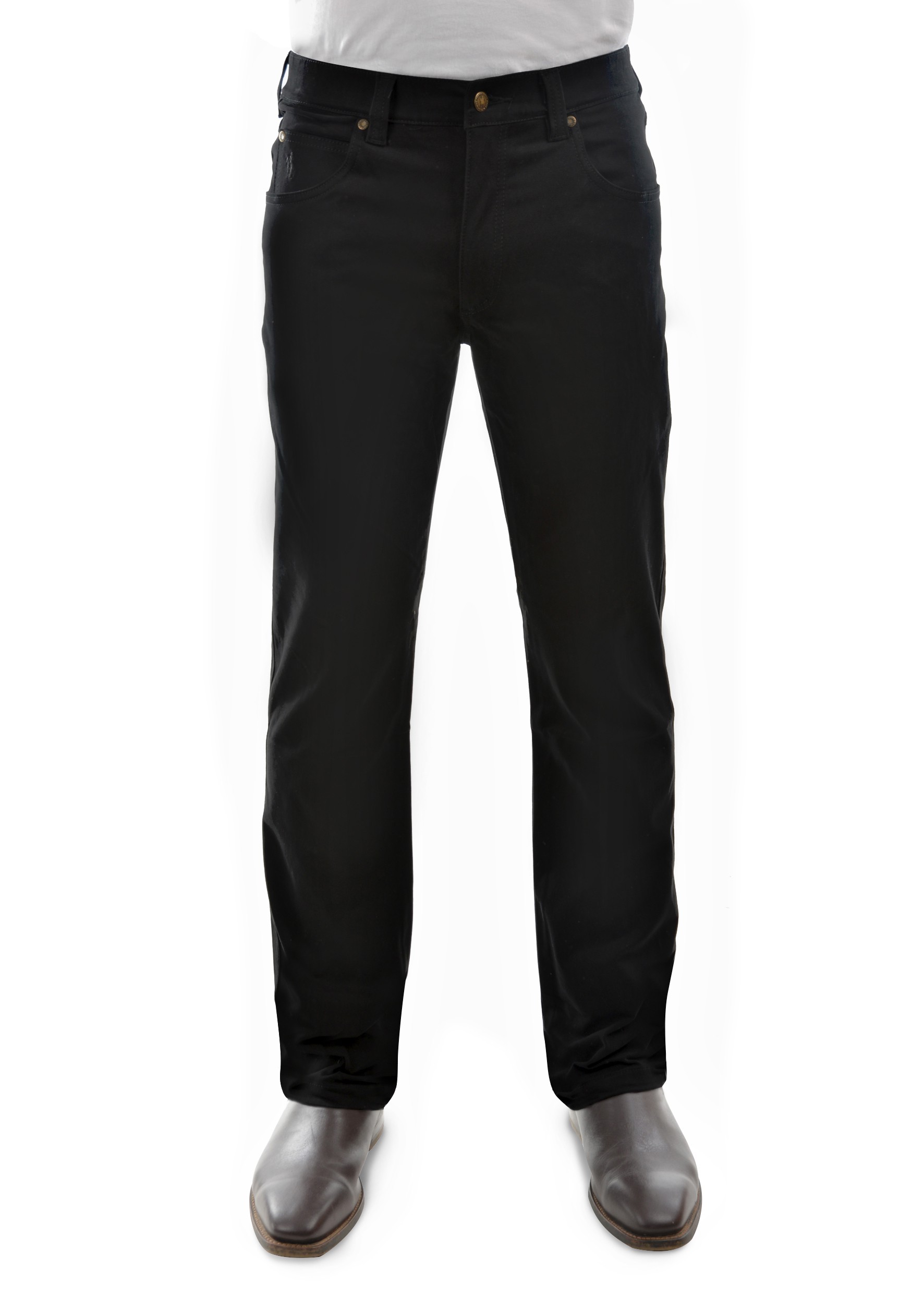 Men's Stretch Moleskin Jean Mid Reg Straight 32" Leg