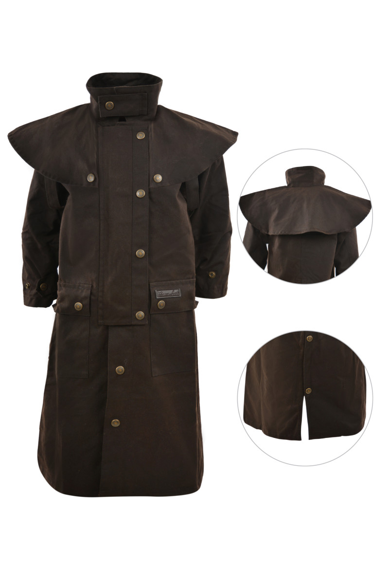 Kid's High Country Oilskin Long Coat