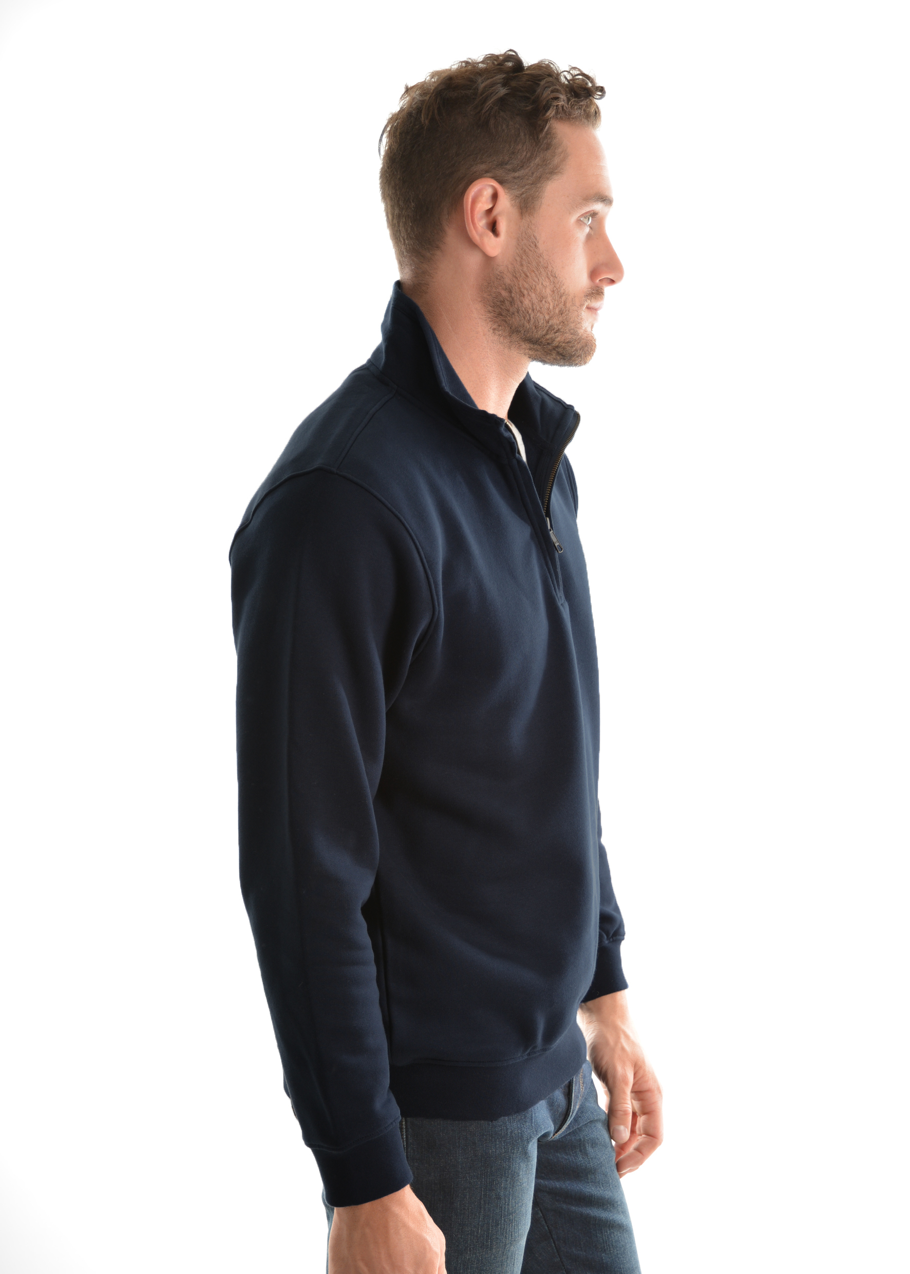 Men's 1/4 Zip Fleece Top