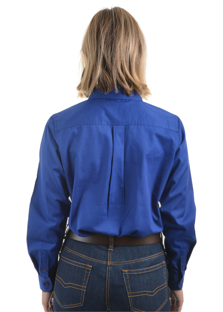 Women's Half Placket Light Cotton Shirt