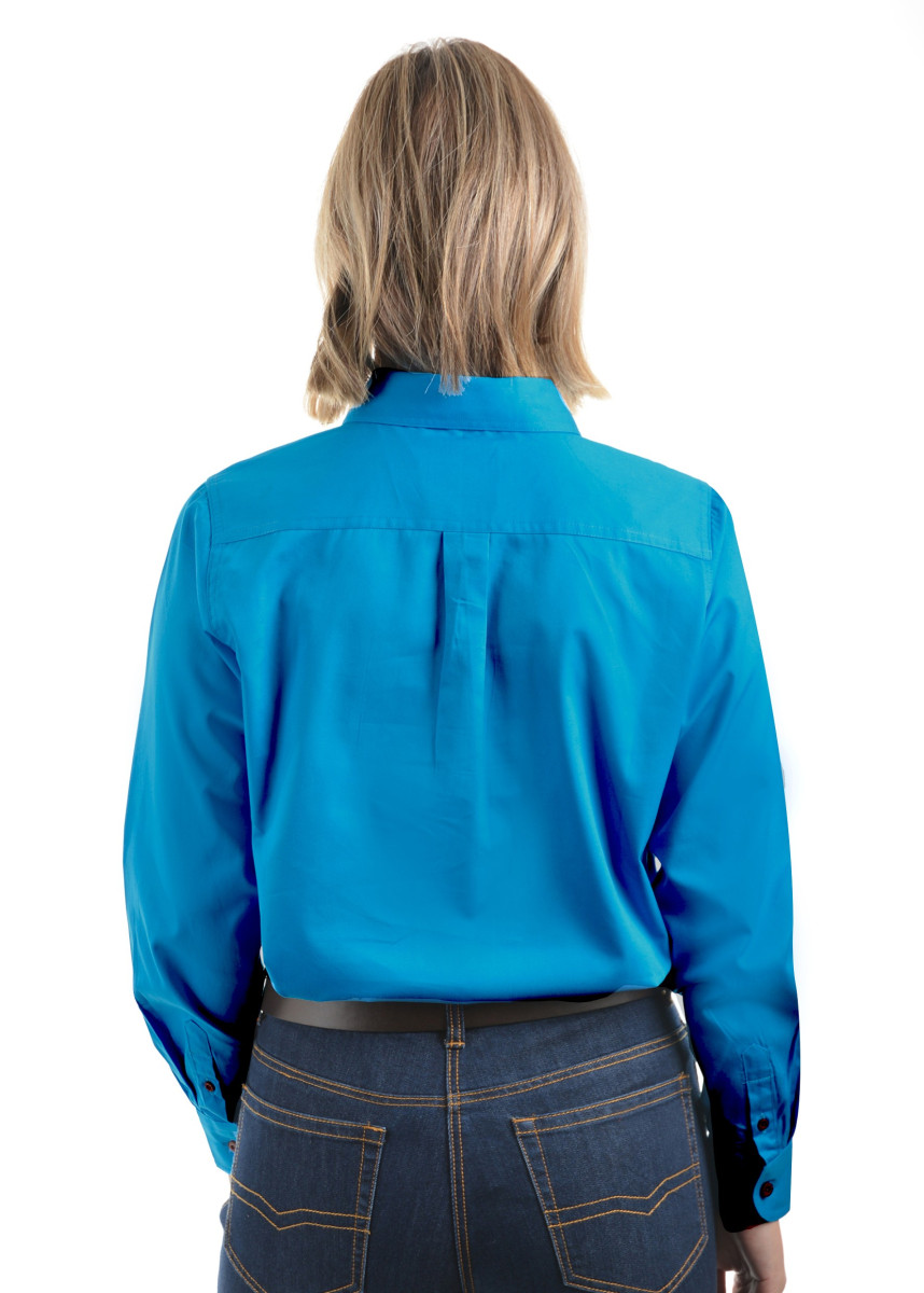 Women's Half Placket Light Cotton Shirt