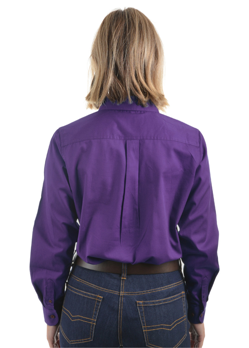 Women's Half Placket Light Cotton Shirt