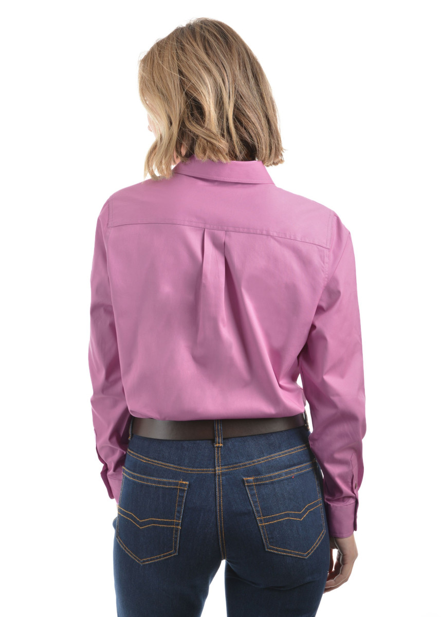 Women's Half Placket Light Cotton Shirt