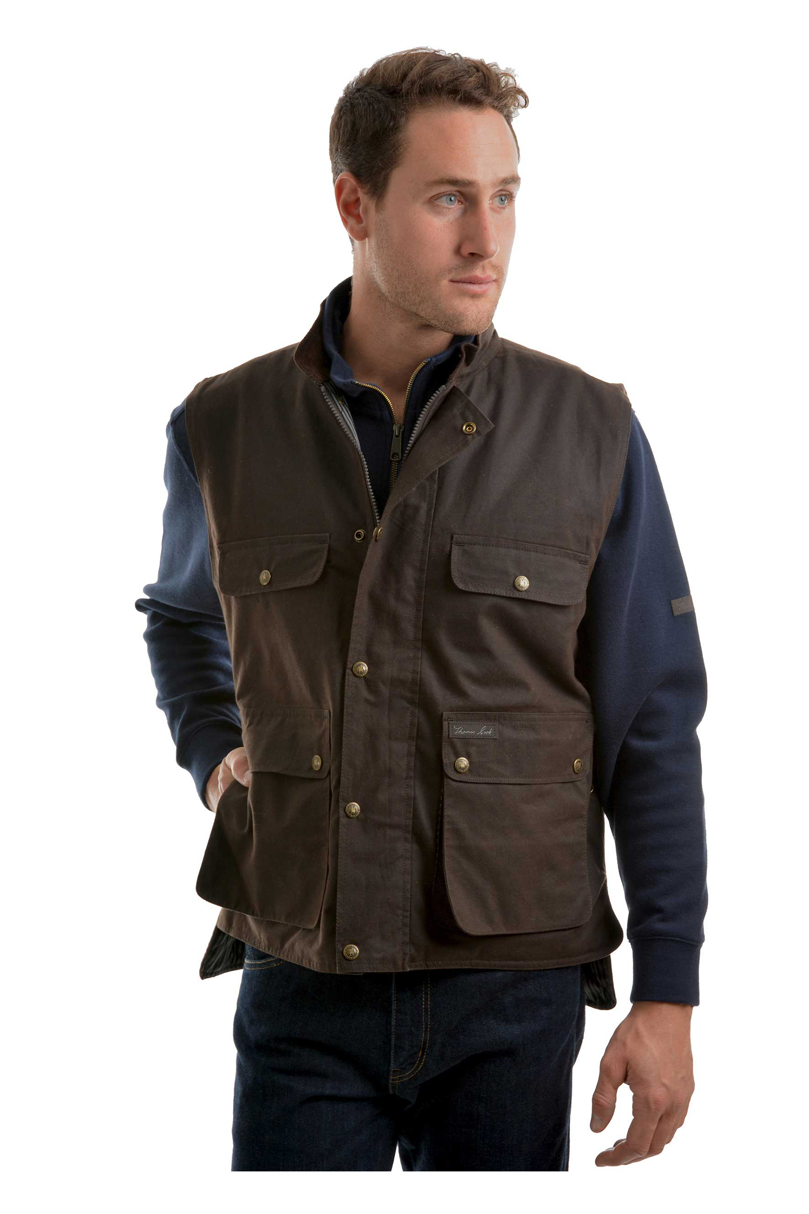 High Country Professional Oilskin Vest