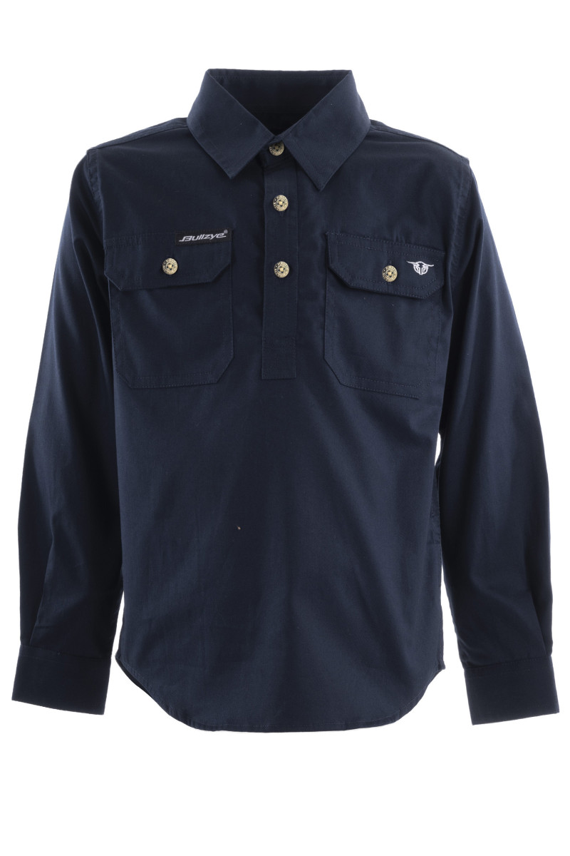 Kid’s Lightweight Half Placket Shirt