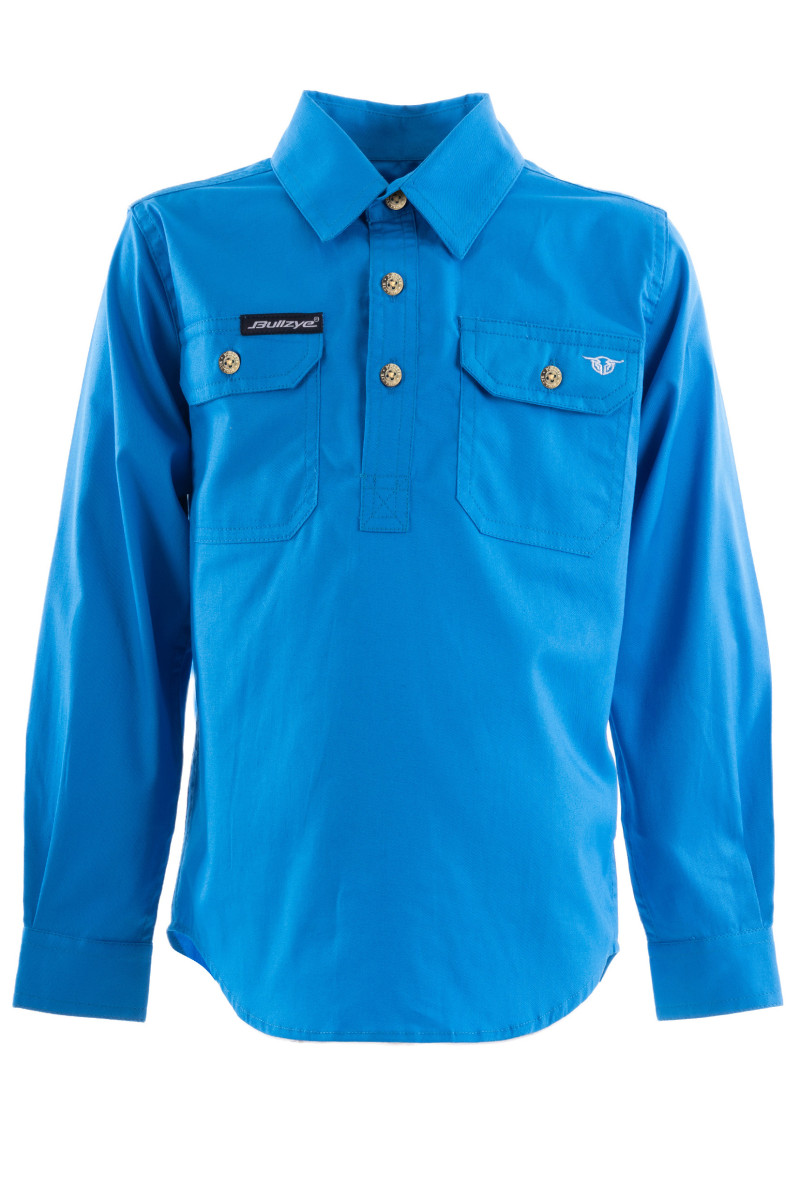 Kid’s Lightweight Half Placket Shirt