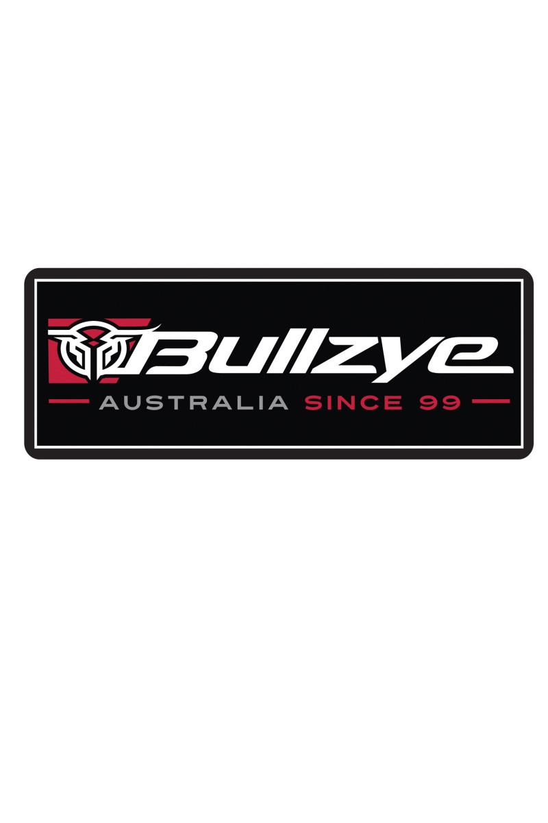Bullzye Metal Sign Red