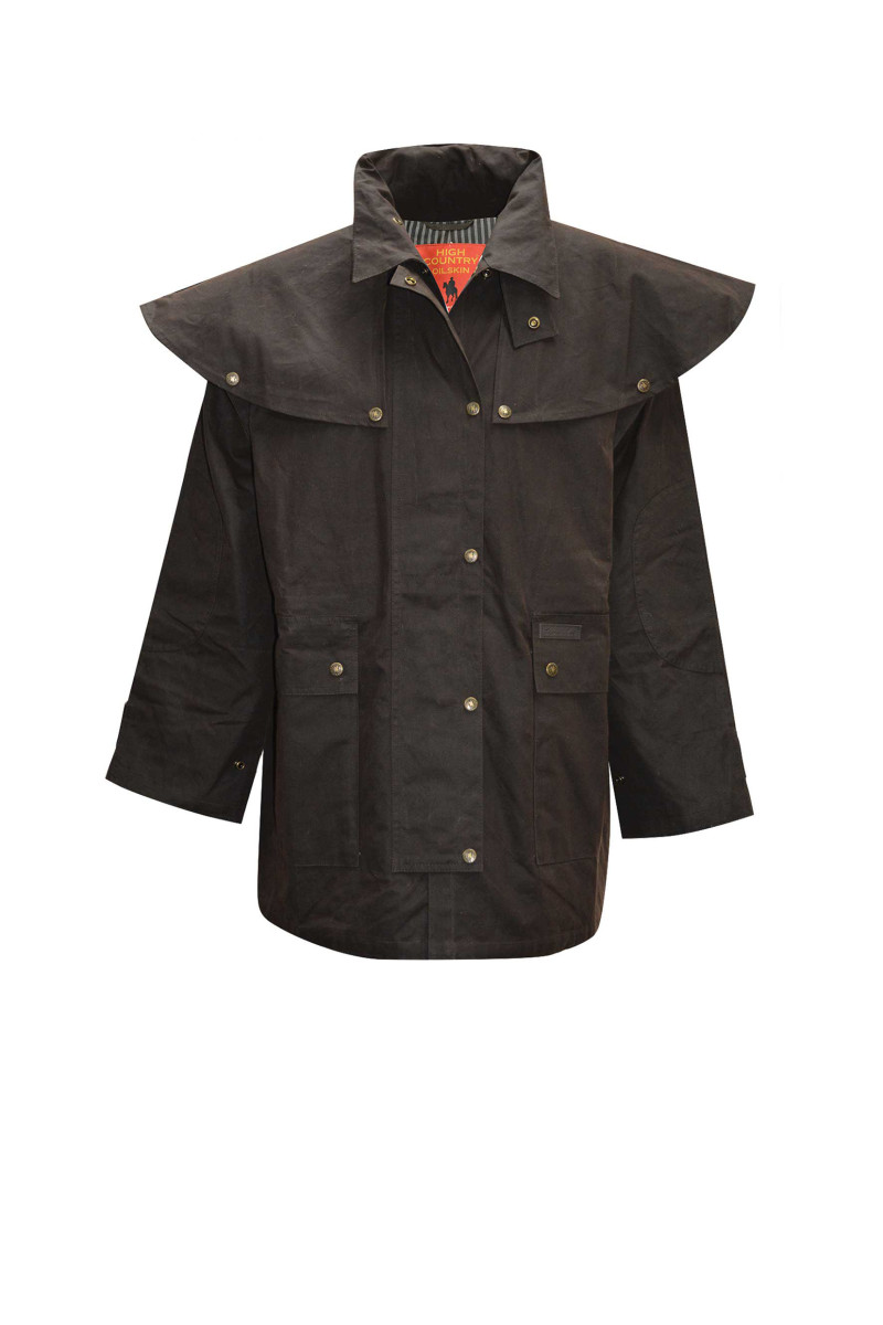 High Country Professional Oilskin Short Coat