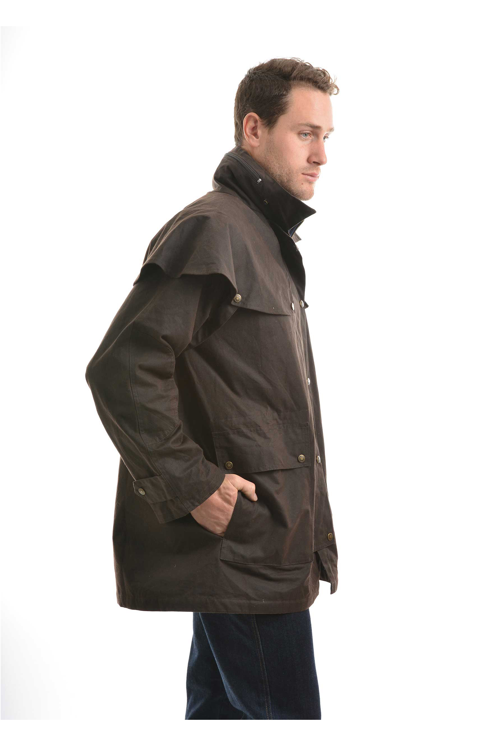 High Country Professional Oilskin Short Coat