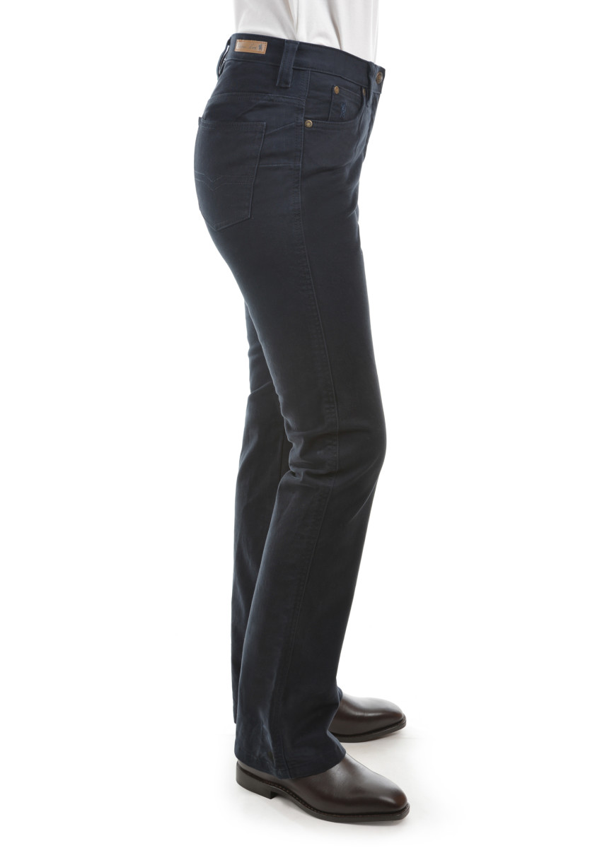 Women's Stretch Moleskin Wonder Jean® Mid Reg Boot 34” Leg