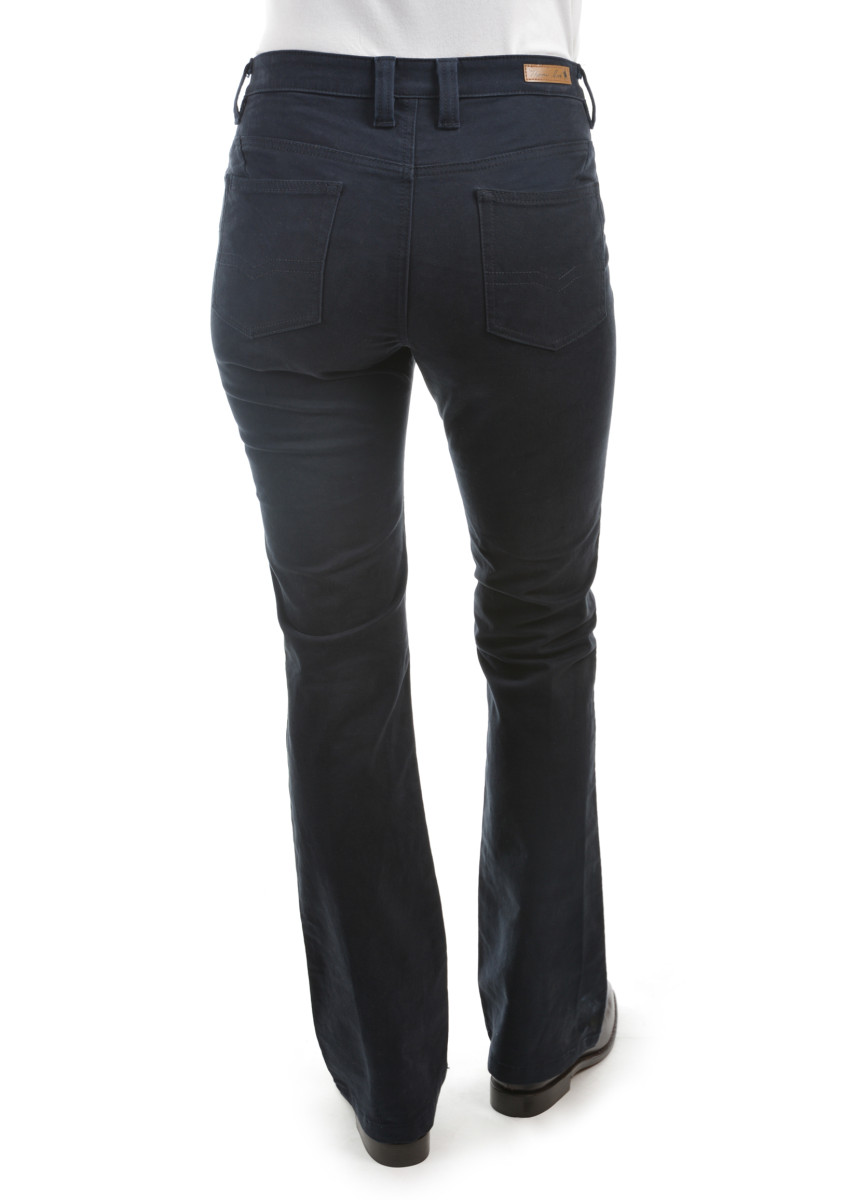 Women's Stretch Moleskin Wonder Jean® Mid Reg Boot 34” Leg