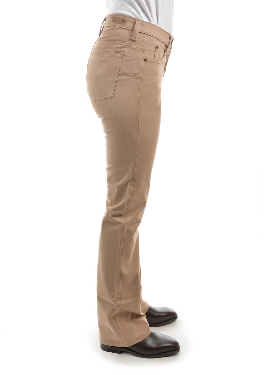 Women's Stretch Moleskin Wonder Jean® Mid Reg Boot 34” Leg