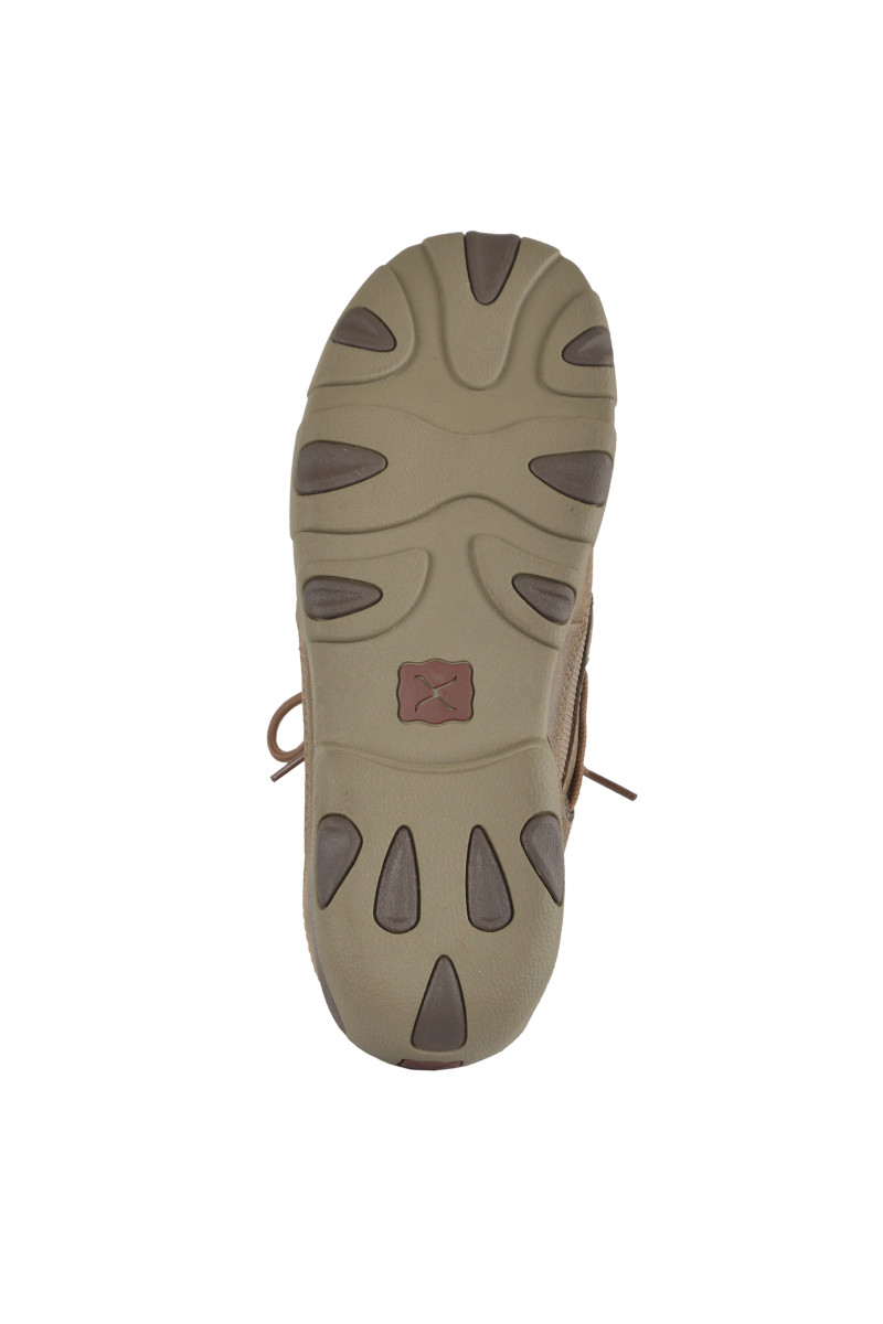 Mens Driving Mocs Boat Shoe Lace Up