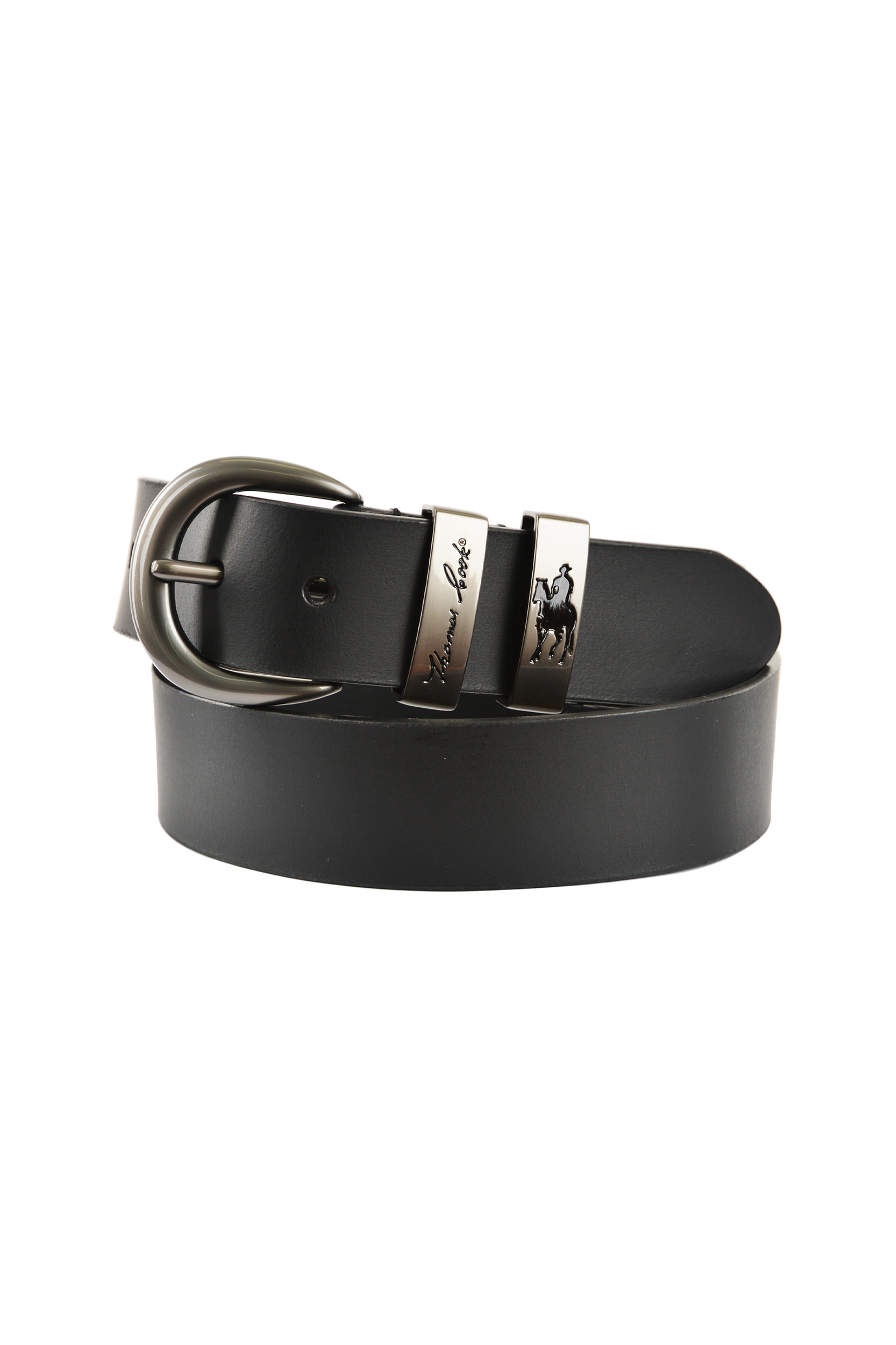 Gunmetal Twin Keeper Belt