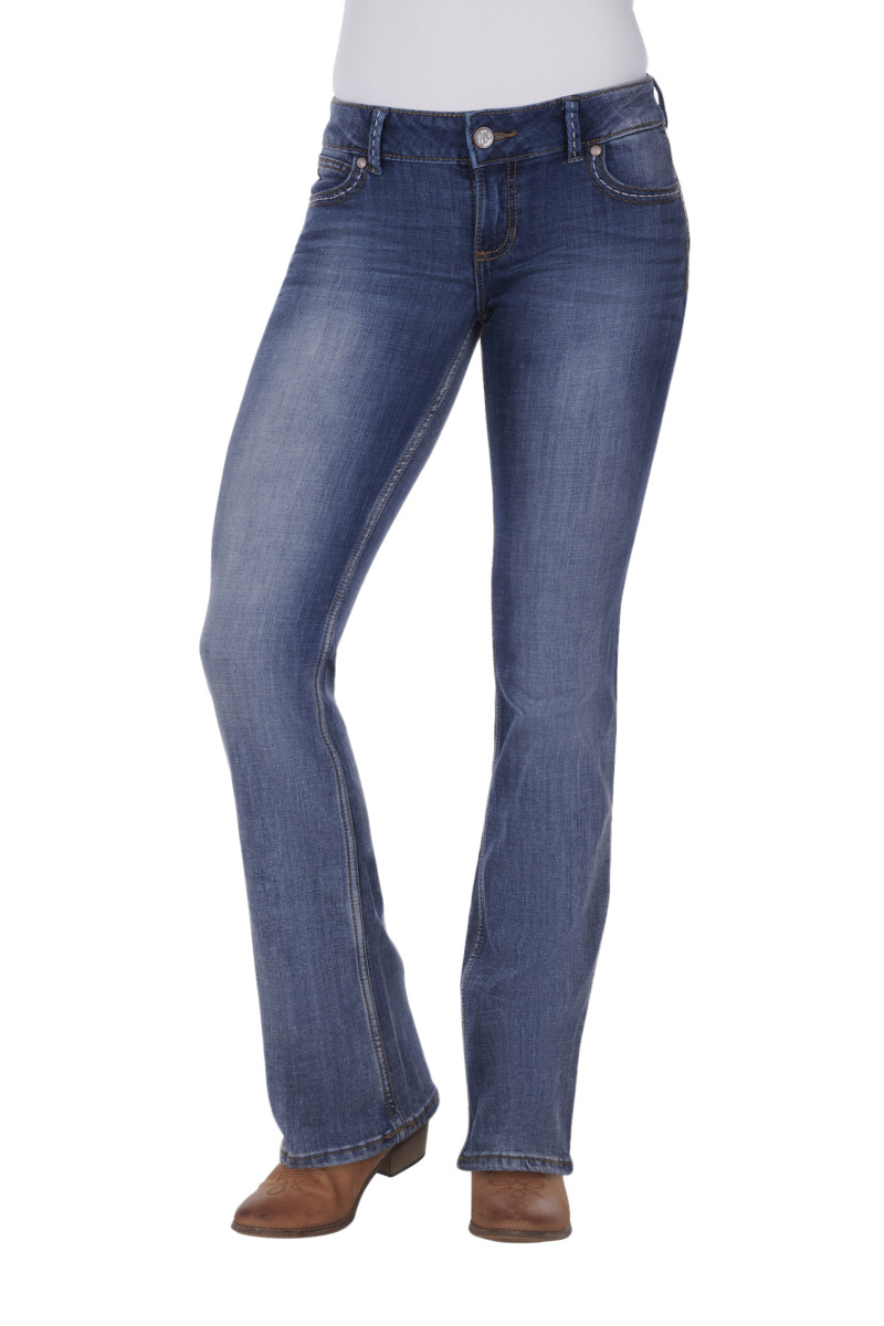 Retro Low Rise Boot Cut Jean Sadie