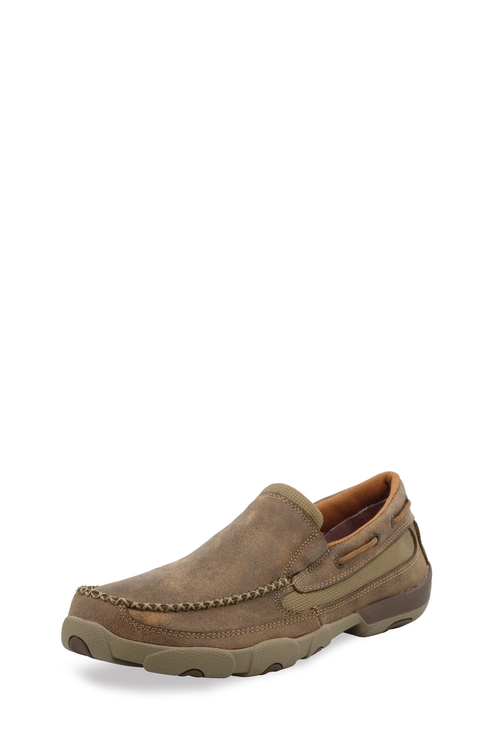 Mens Casual Driving Mocs Boat Slip On Bomber