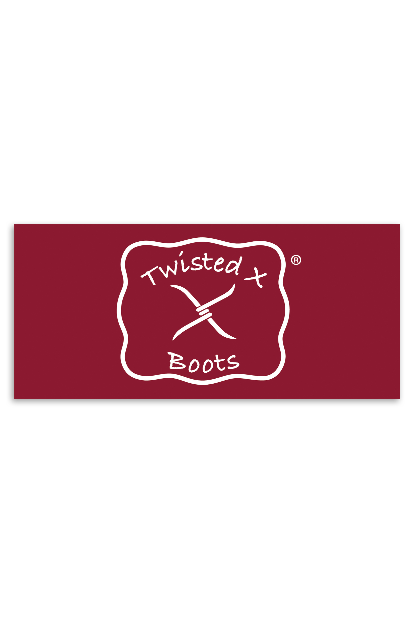 Twisted X Boots Logo Sticker