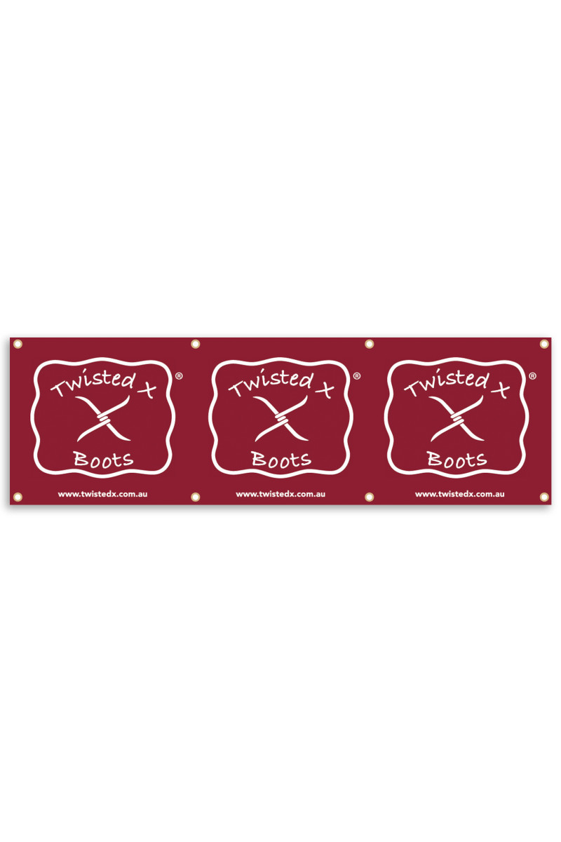 Twisted X Boots Logo Banner