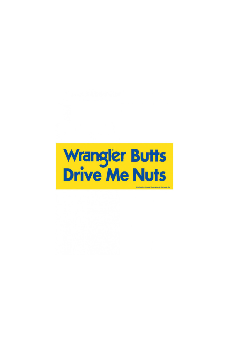 Butts Drive Me Nuts Sticker