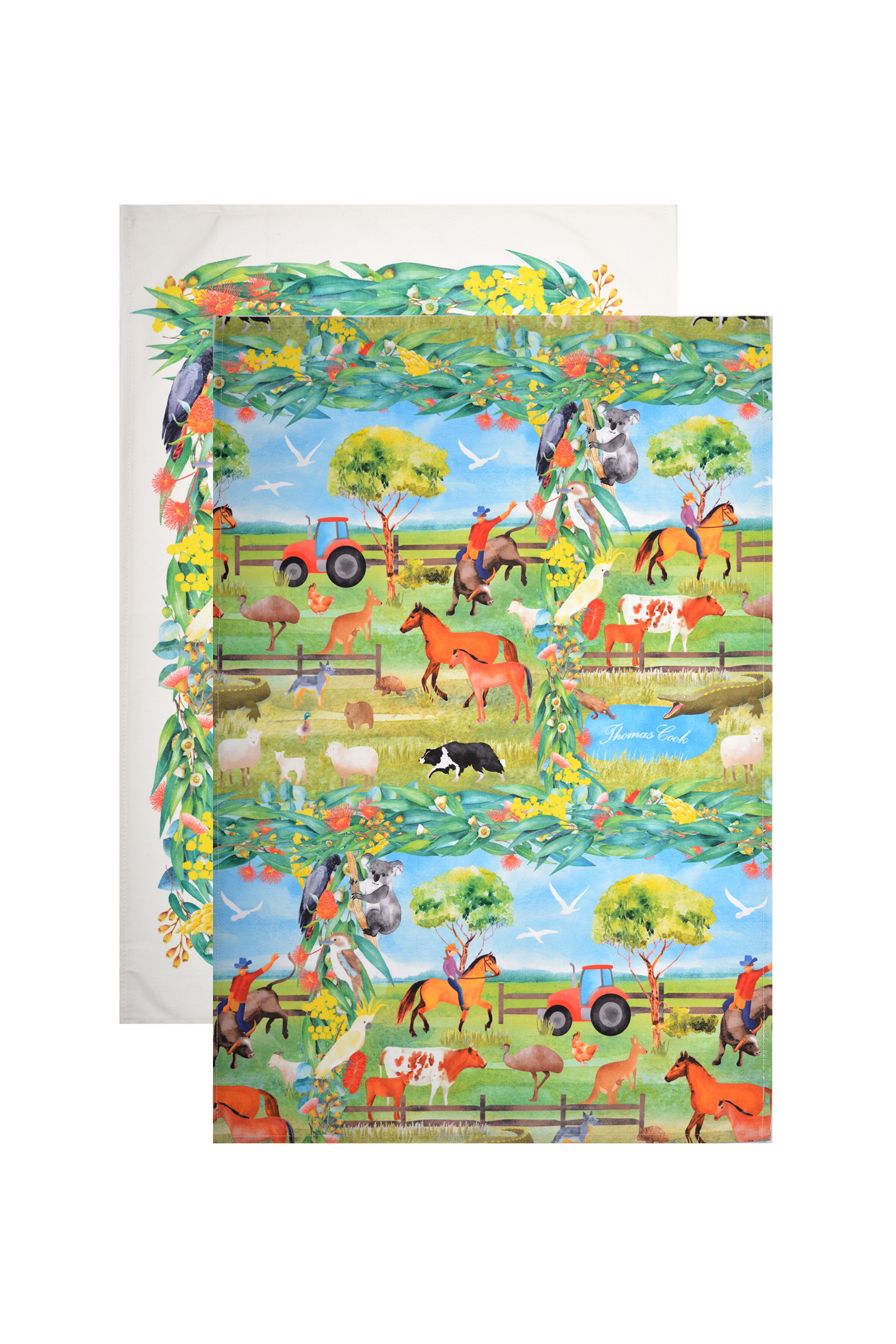 Farm Friends Tea Towel 2 Pack