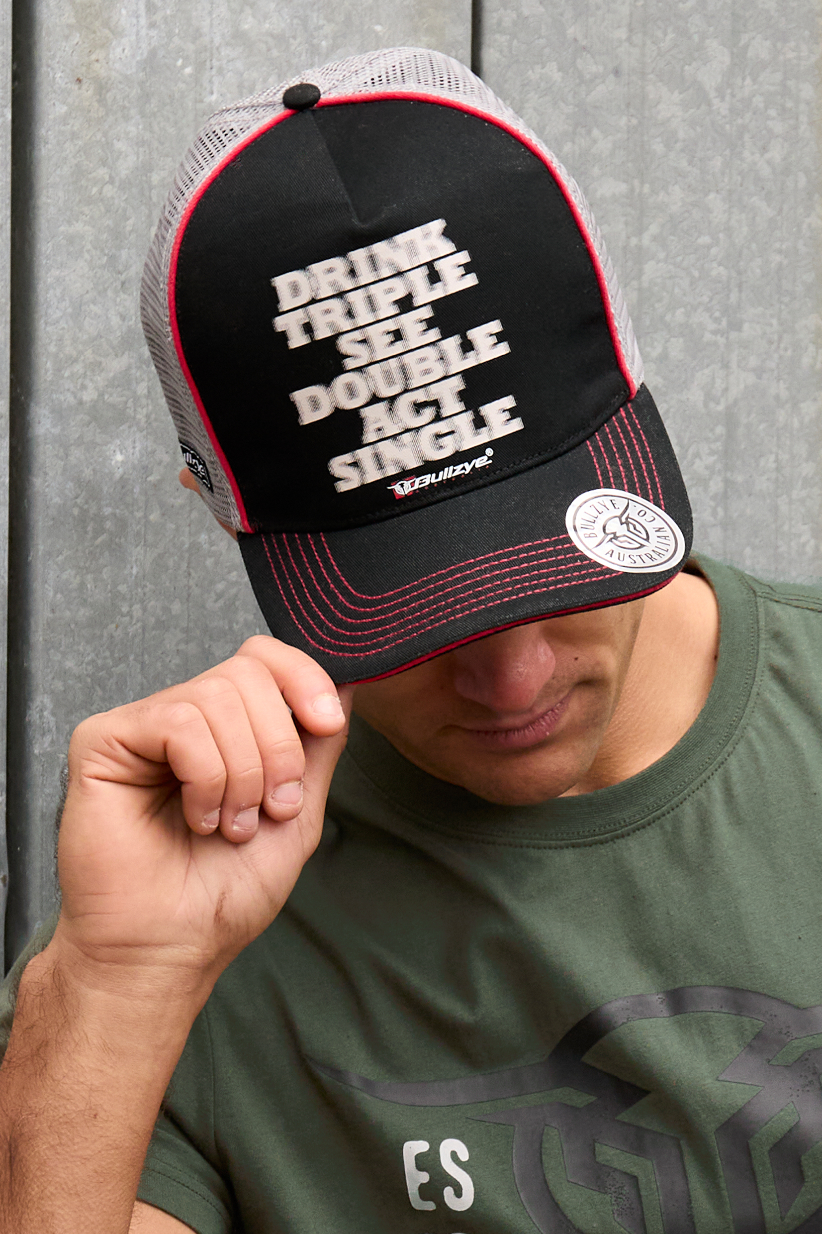 Act Single High Profile Trucker Cap