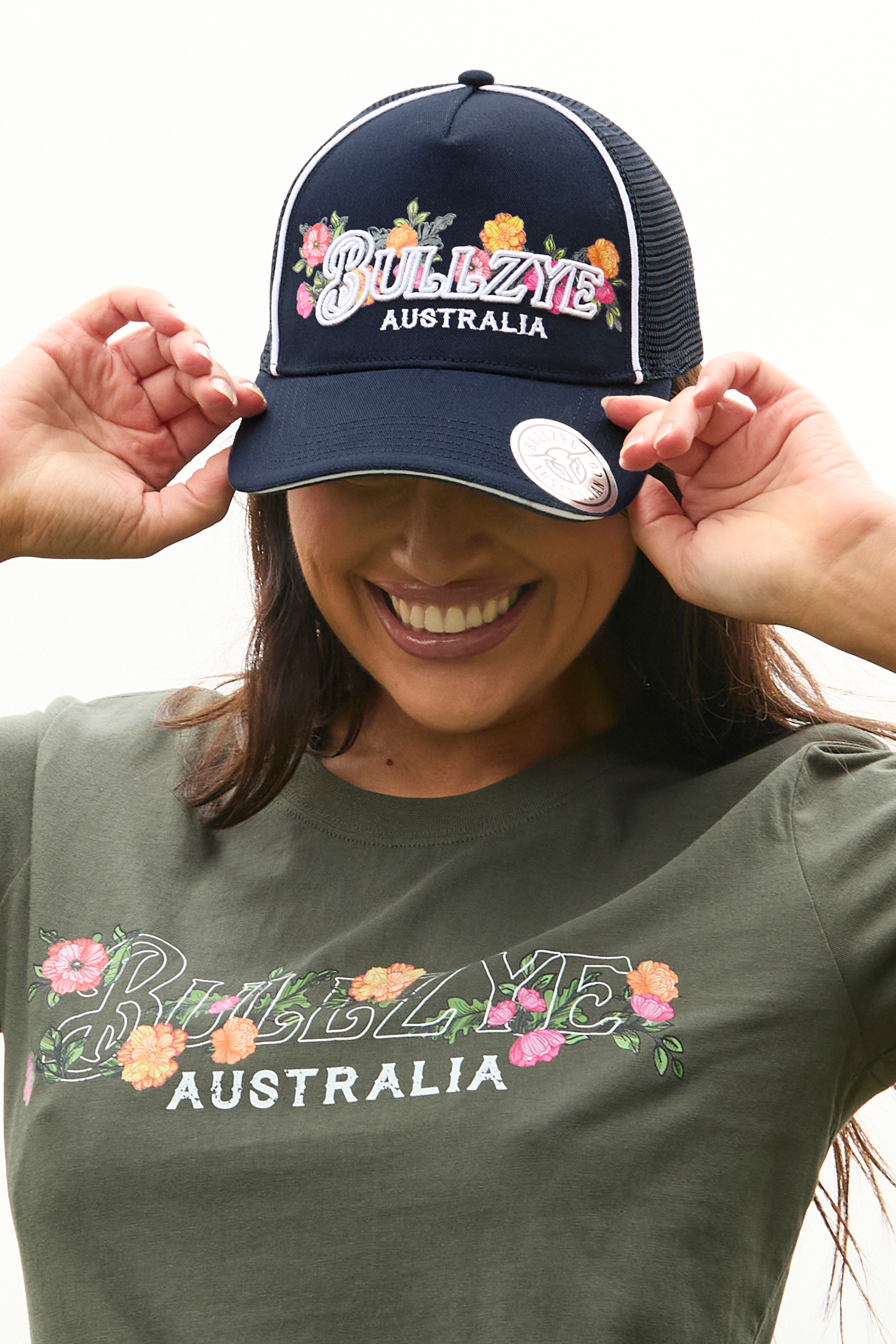 Flora High Profile Trucker Cap
