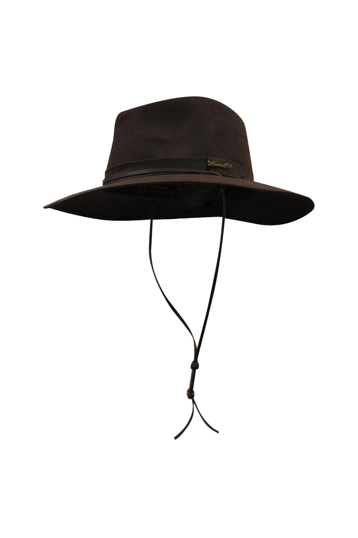 Wide Brim Oilskin Hat