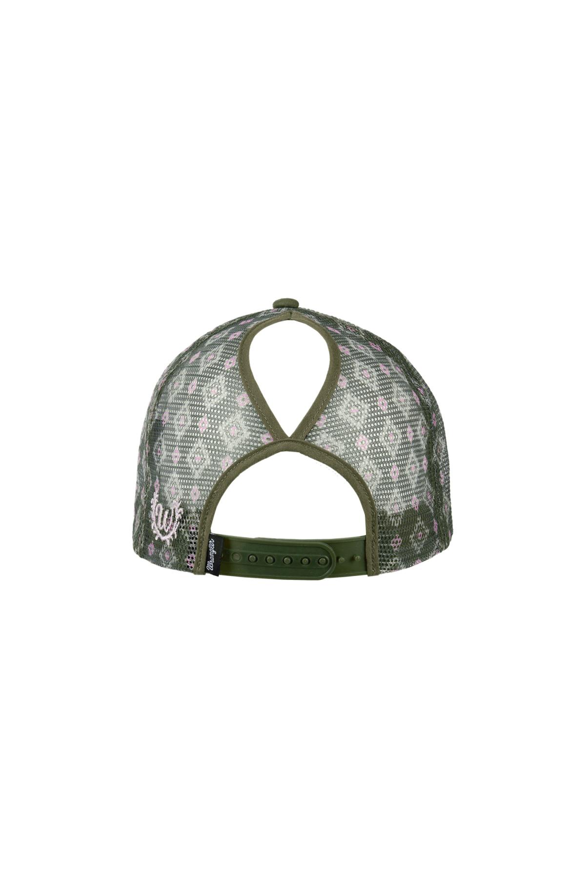 Petra High Profile Ponytail Trucker Cap