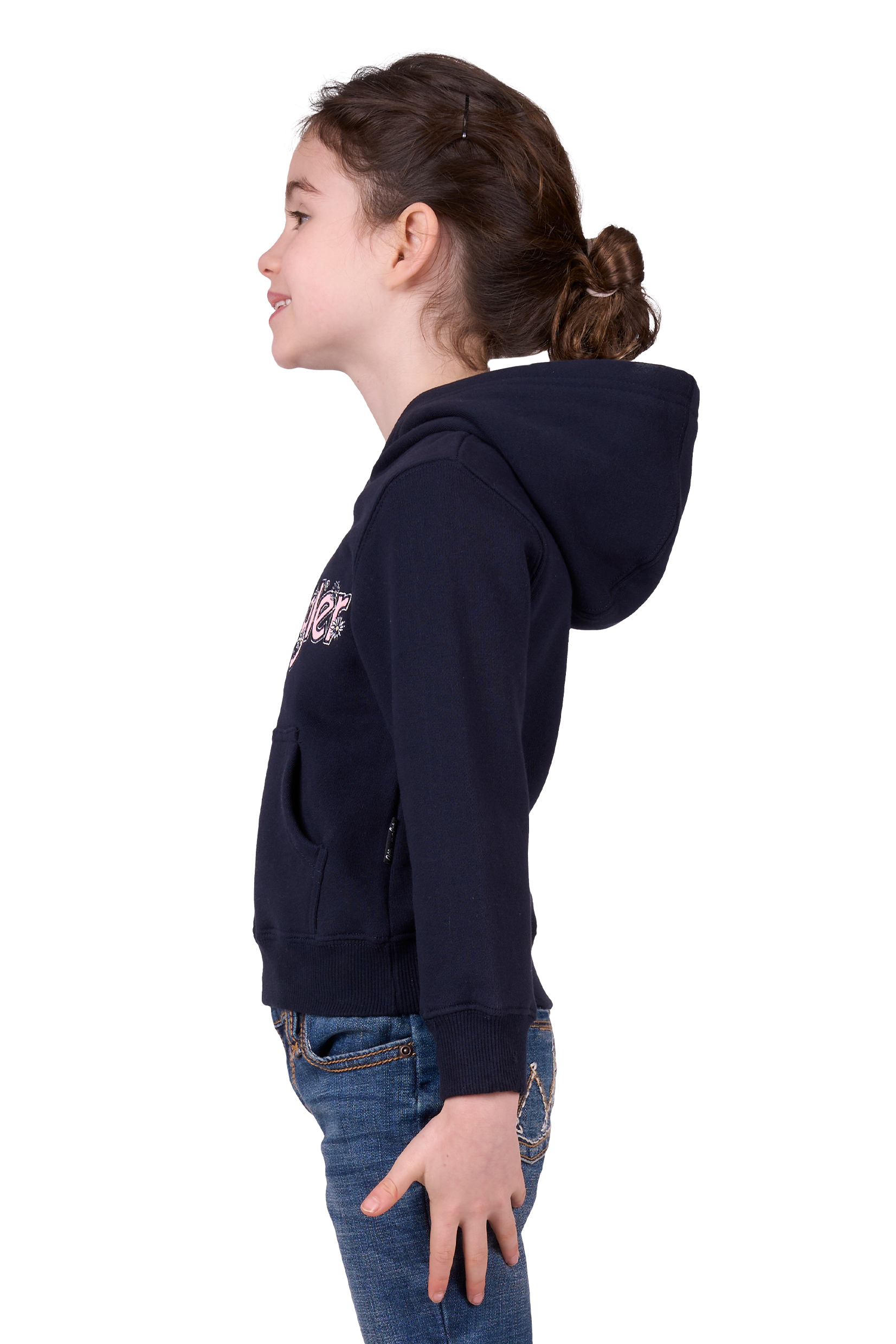 Girl's Daisy Pullover Hoodie