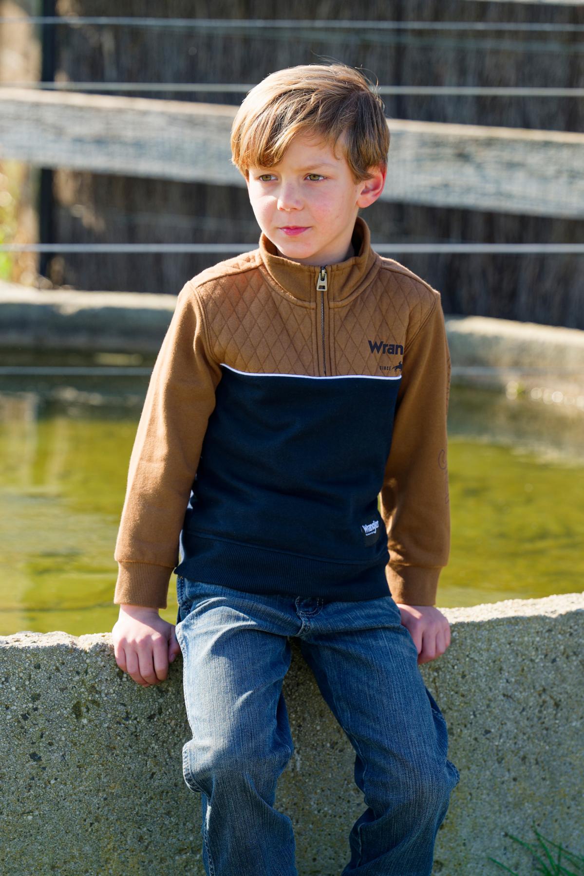 Boy's Tate 1/4 Zip Pullover