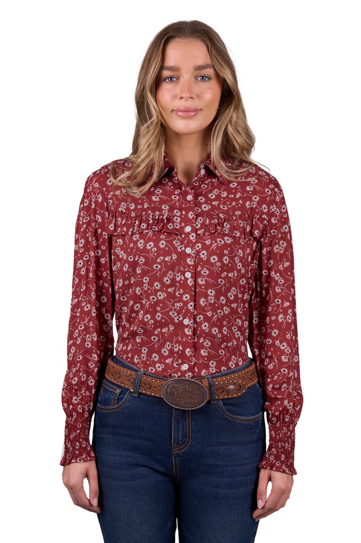Women's Tahnee Print Long Sleeve Shirt