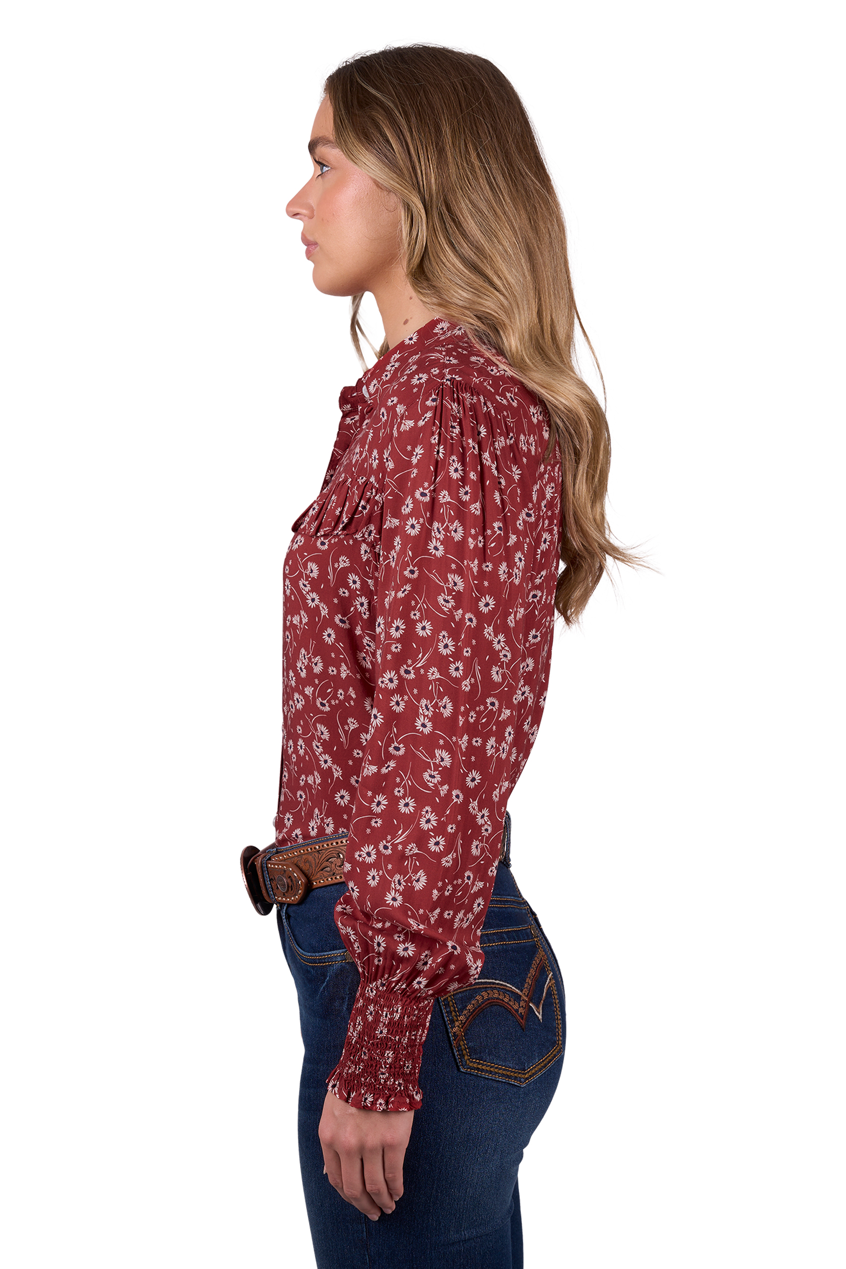 Women's Tahnee Print Long Sleeve Shirt