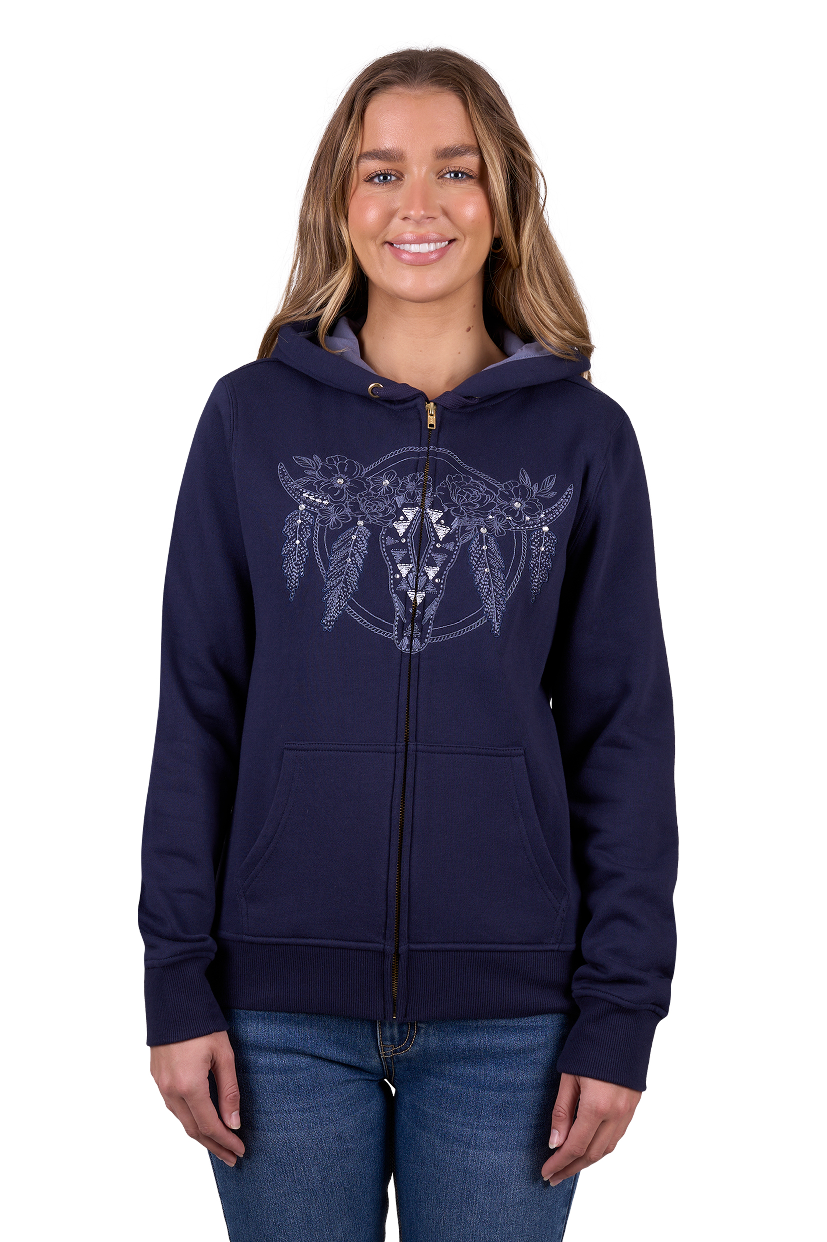 Women's Edna Zip Through Hoodie