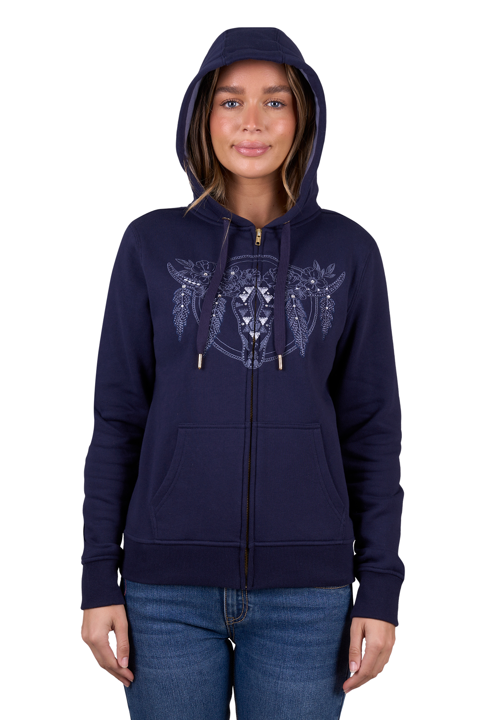 Women's Edna Zip Through Hoodie