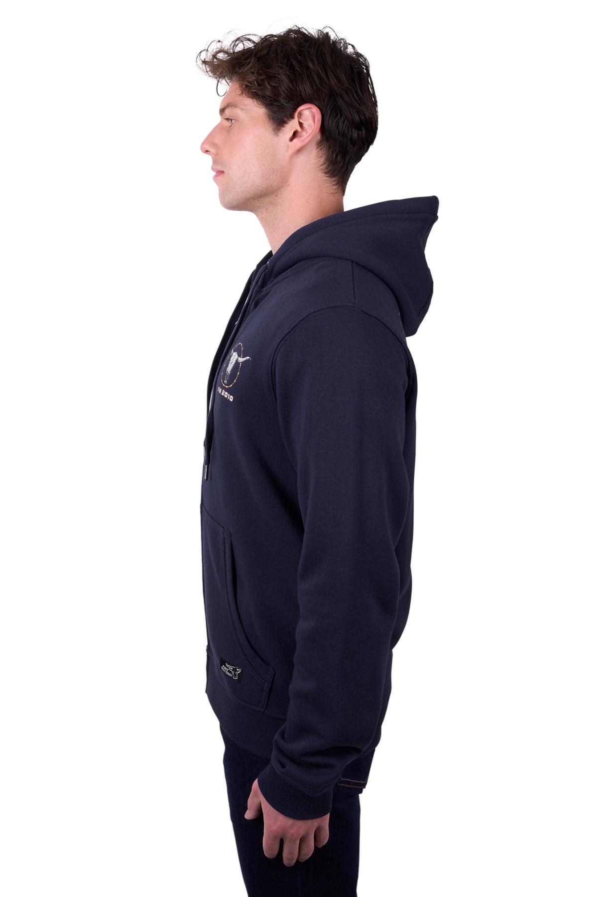 Men's Carl Zip Through Hoodie