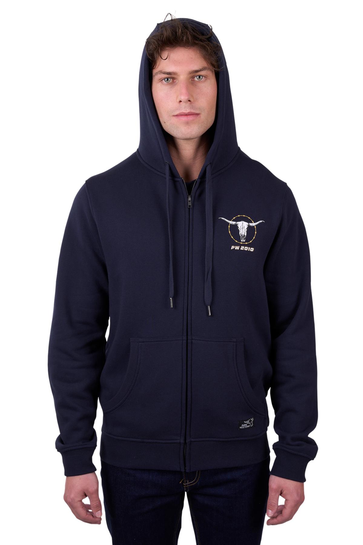 Men's Carl Zip Through Hoodie