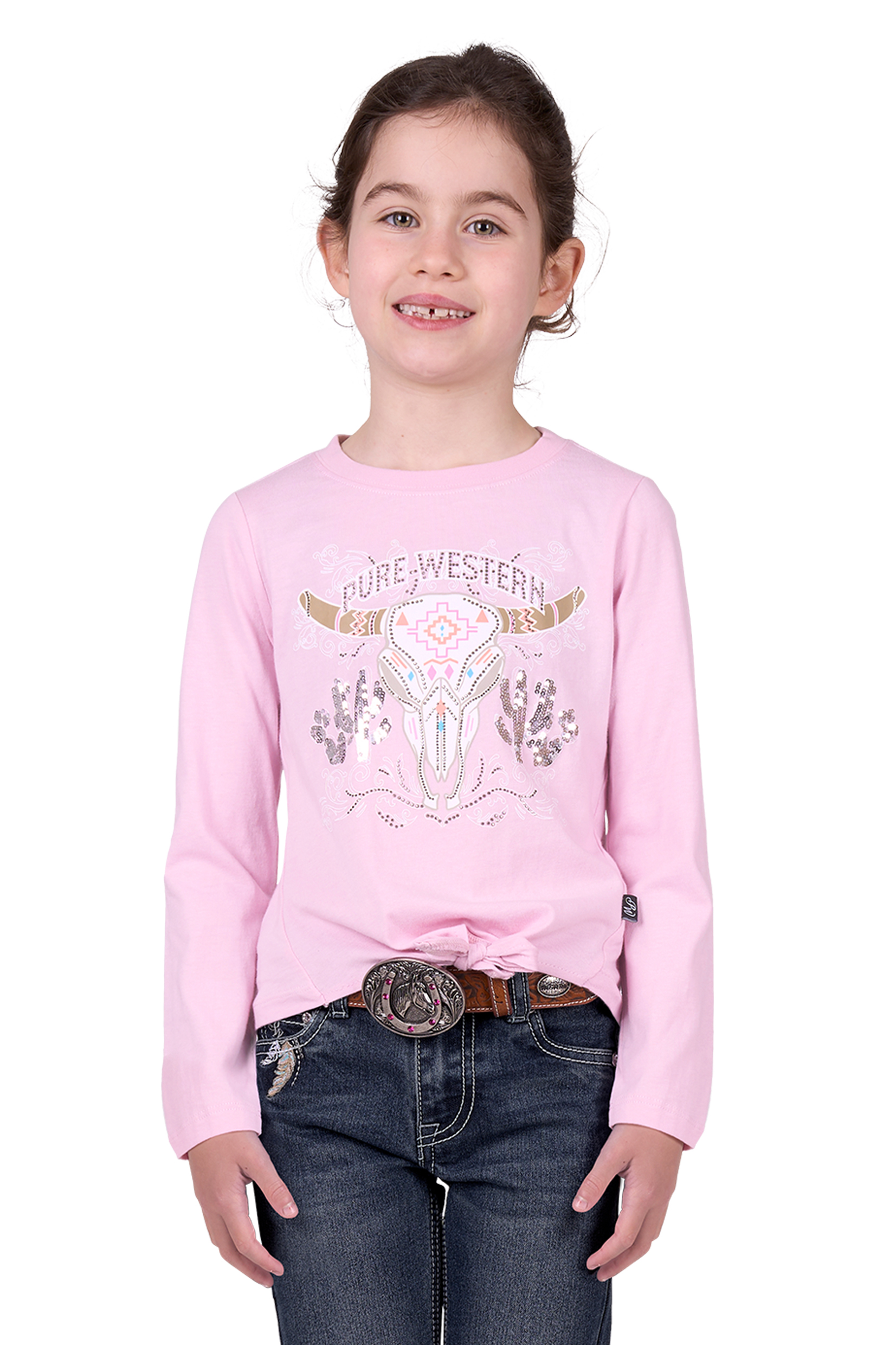 Girl's Polly Long Sleeve Tee