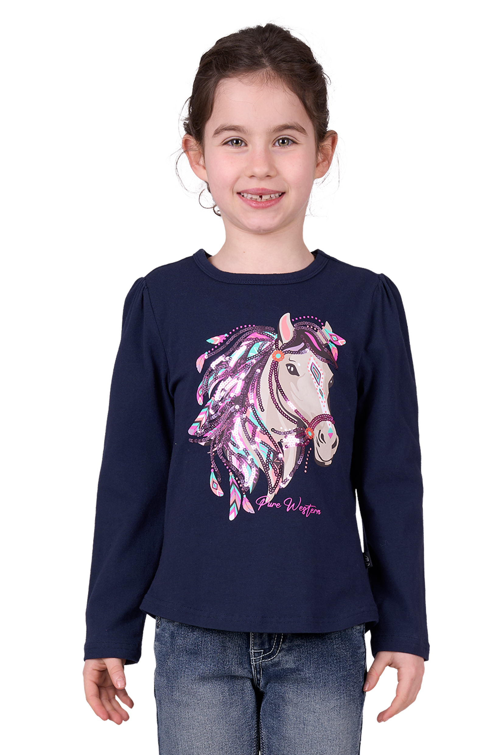 Girl's Kit Long Sleeve Tee