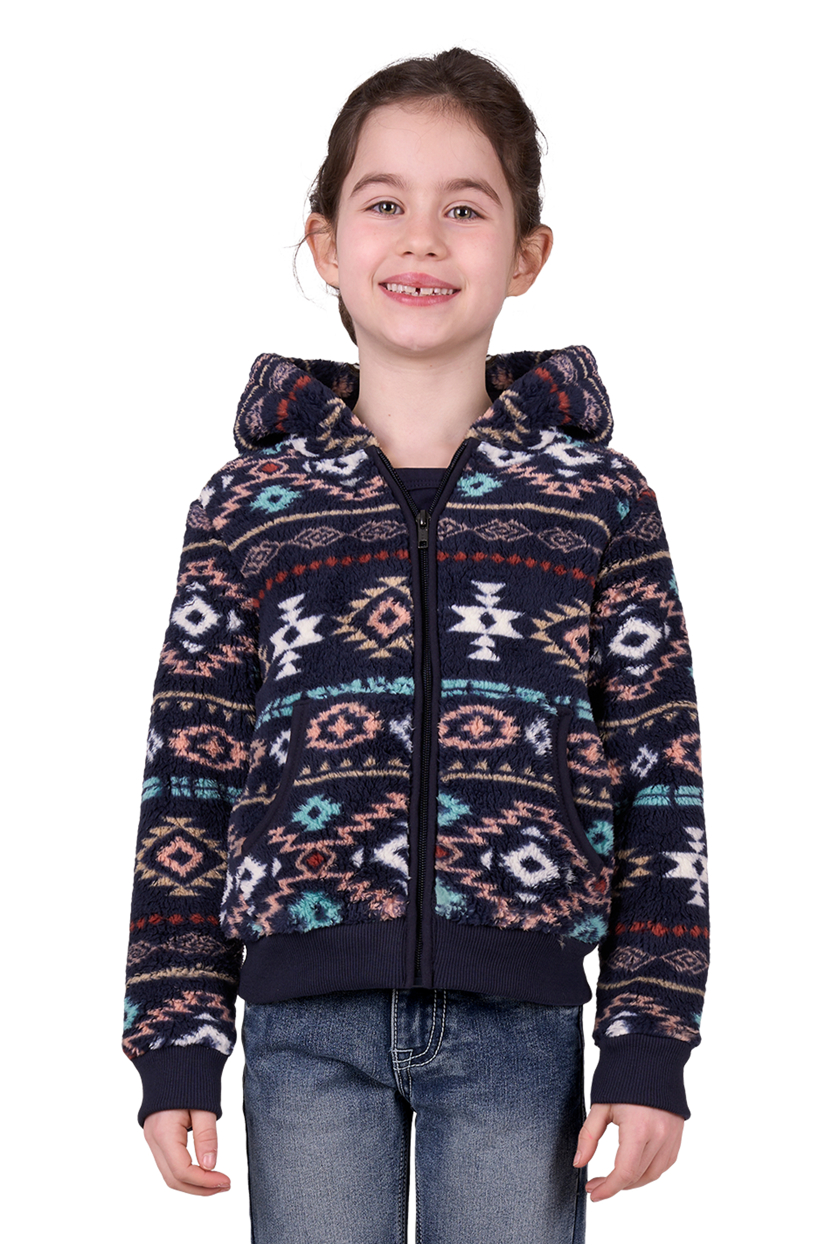 Girl's Elodie Zip Through Hoodie