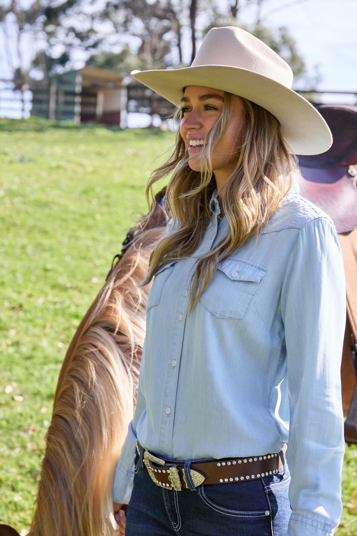 Women's Wanda Western Long Sleeve Shirt