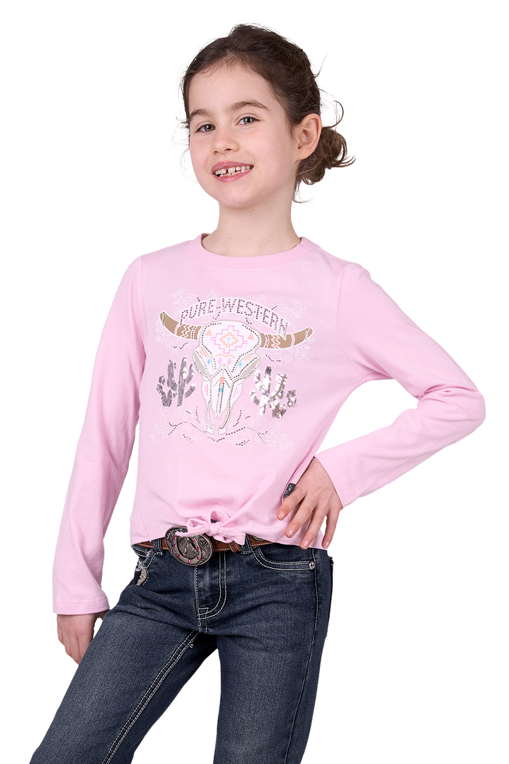 Girl's Polly Long Sleeve Tee
