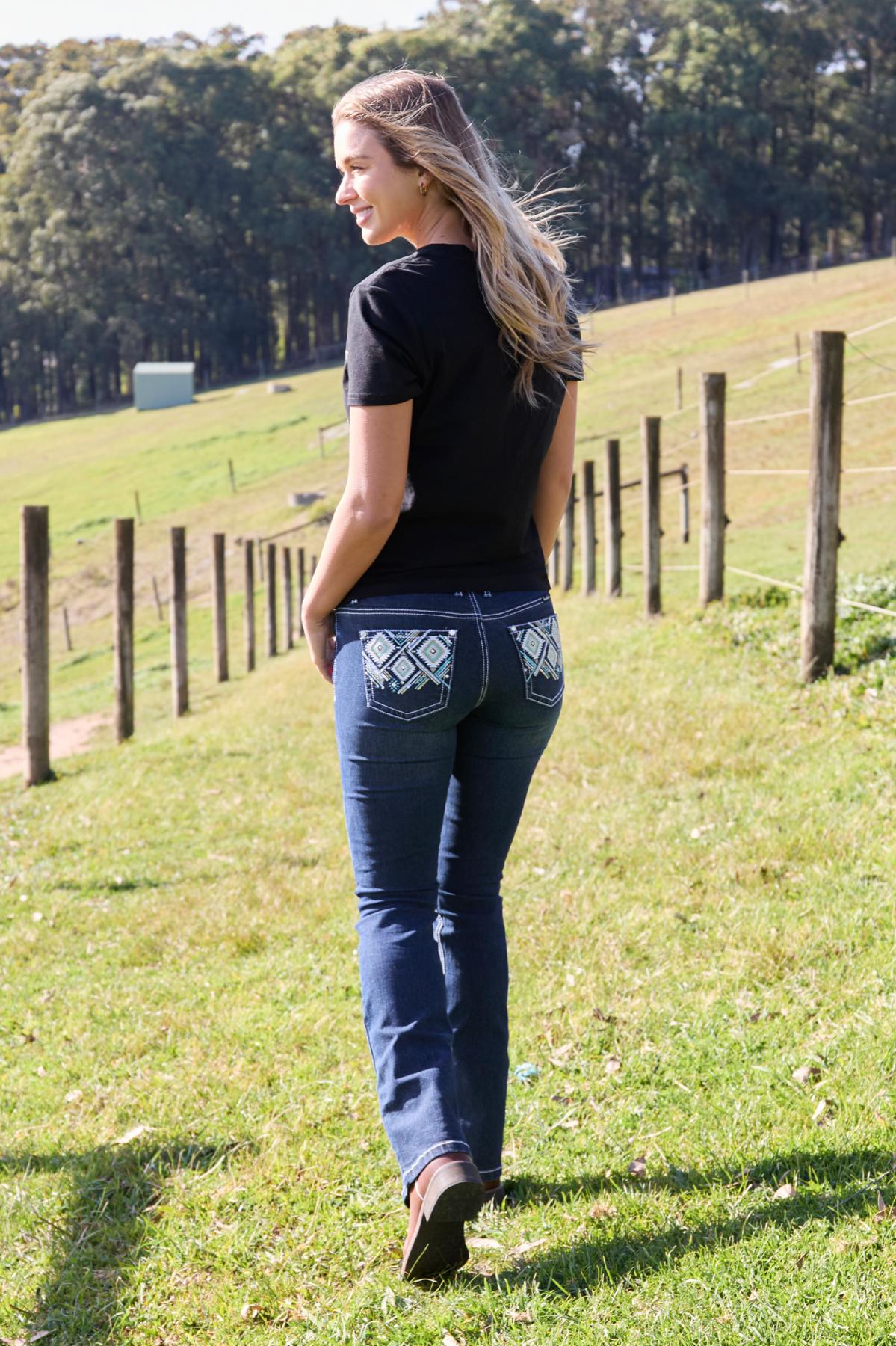 Women's Meg Boot Cut Jean 32 Inch Leg