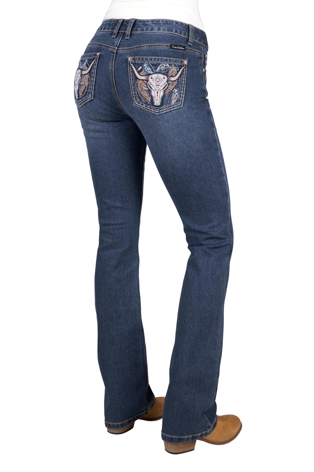 Women's Bec Boot Cut Jean 34 Inch Leg