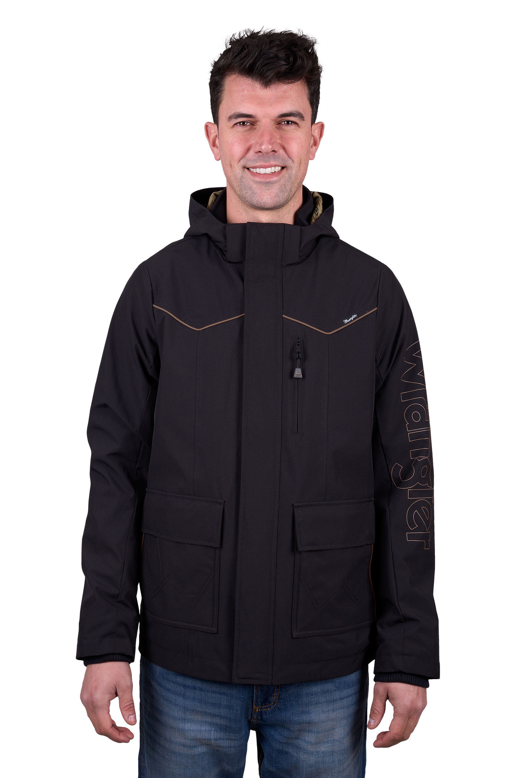 Men's Cade Logo Softshell Jacket