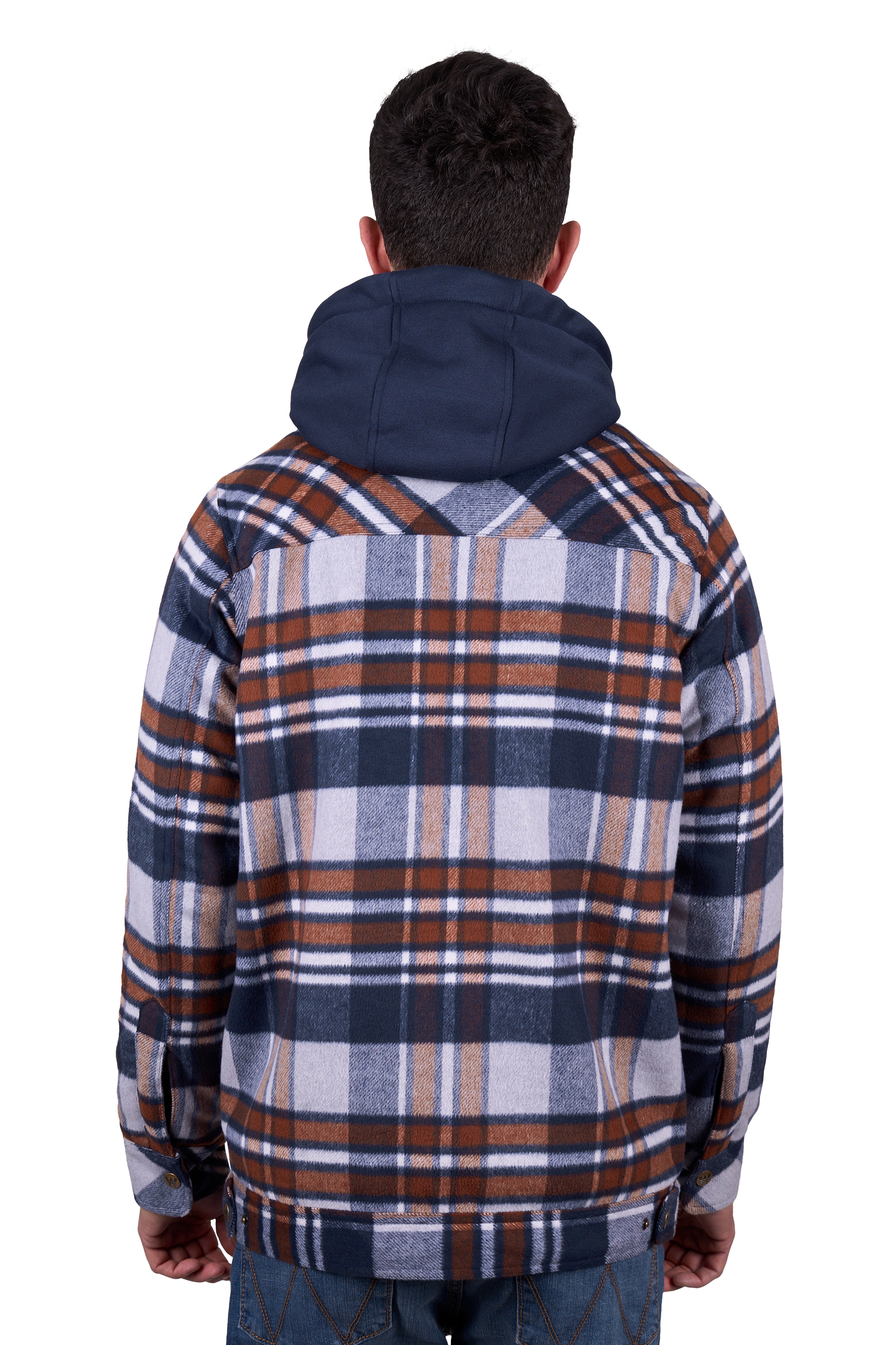 Men's Reid Logo Wool Shirt Jacket