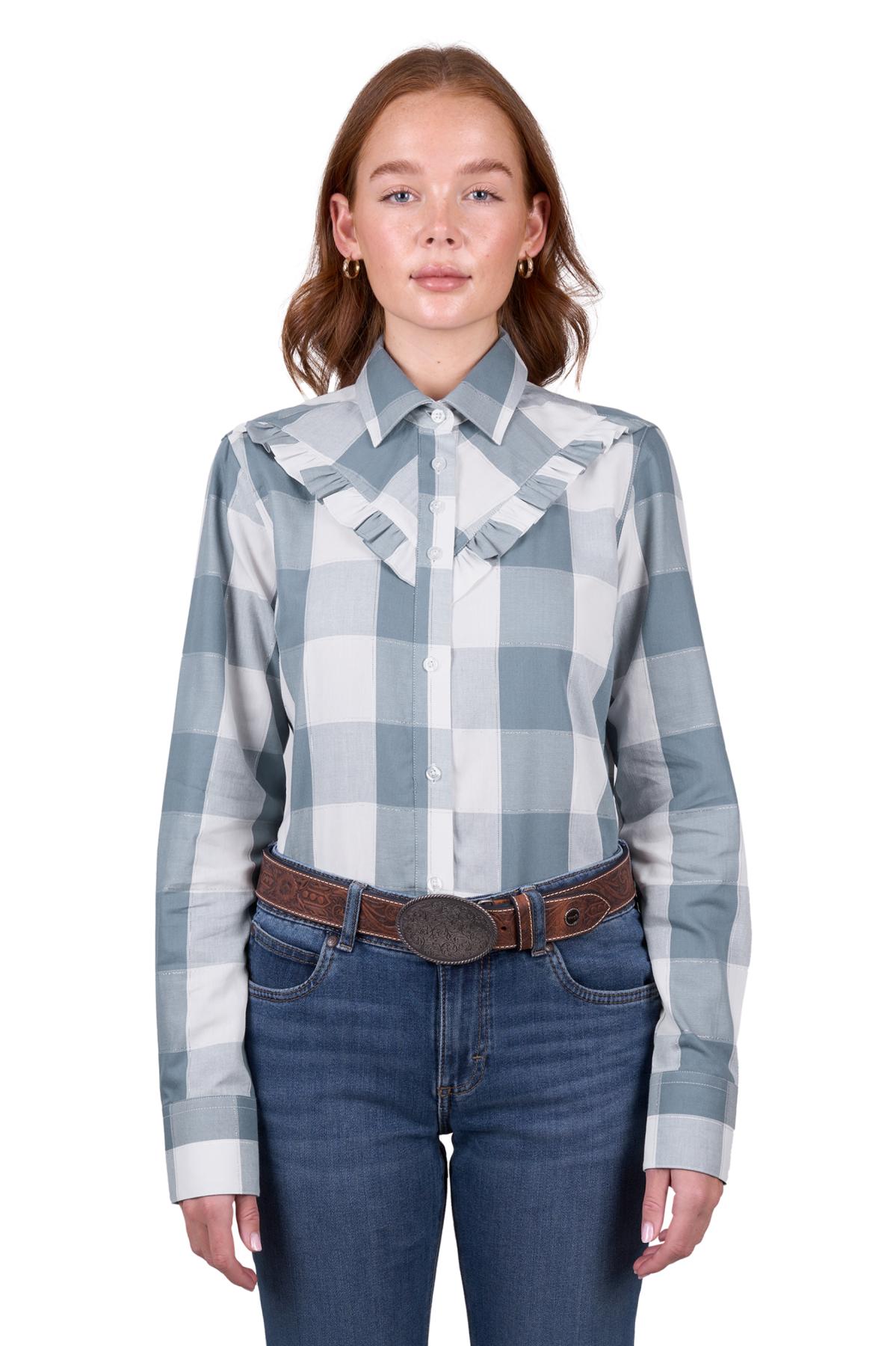 Women's Celina Check Long Sleeve Shirt